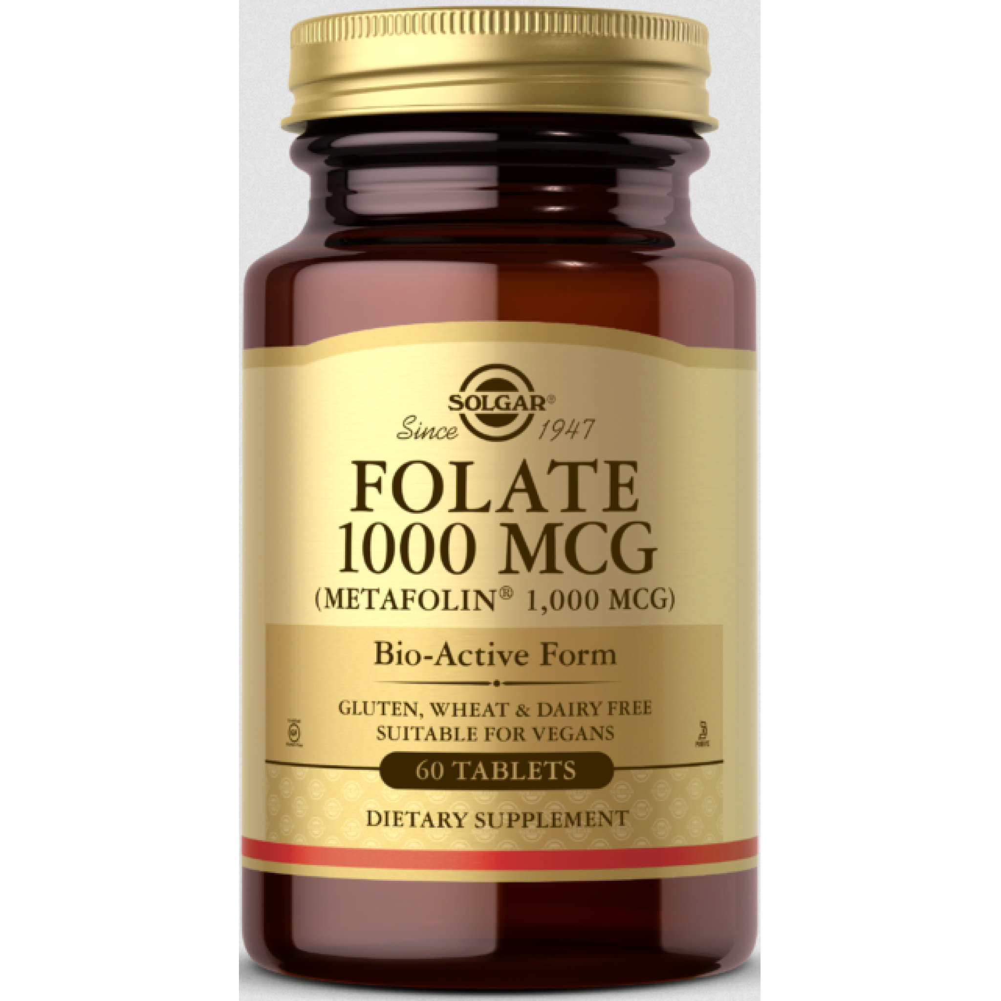 Solgar - Folate 1000 mcg Metafolin