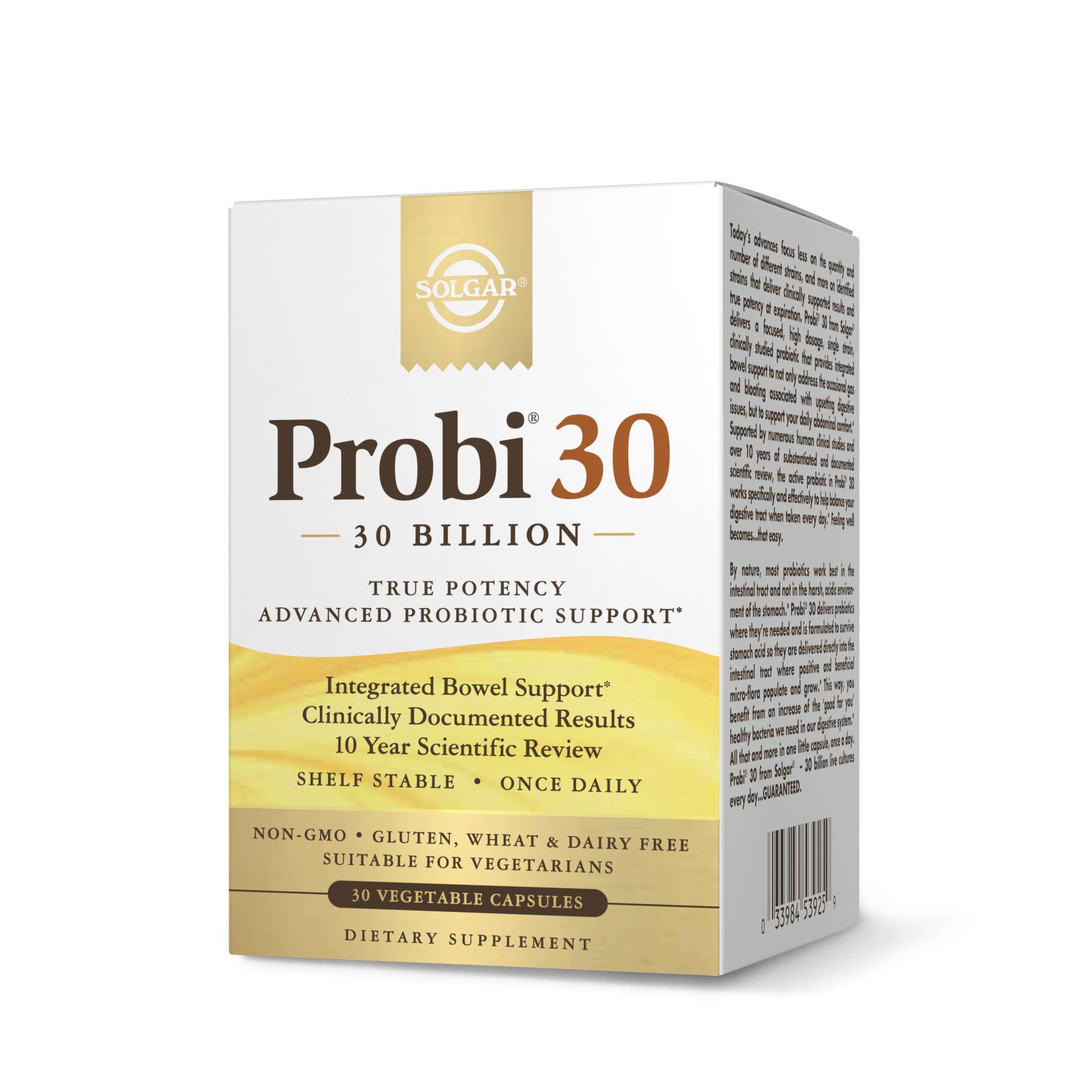 Solgar - Probi 30 Billion Probiotic