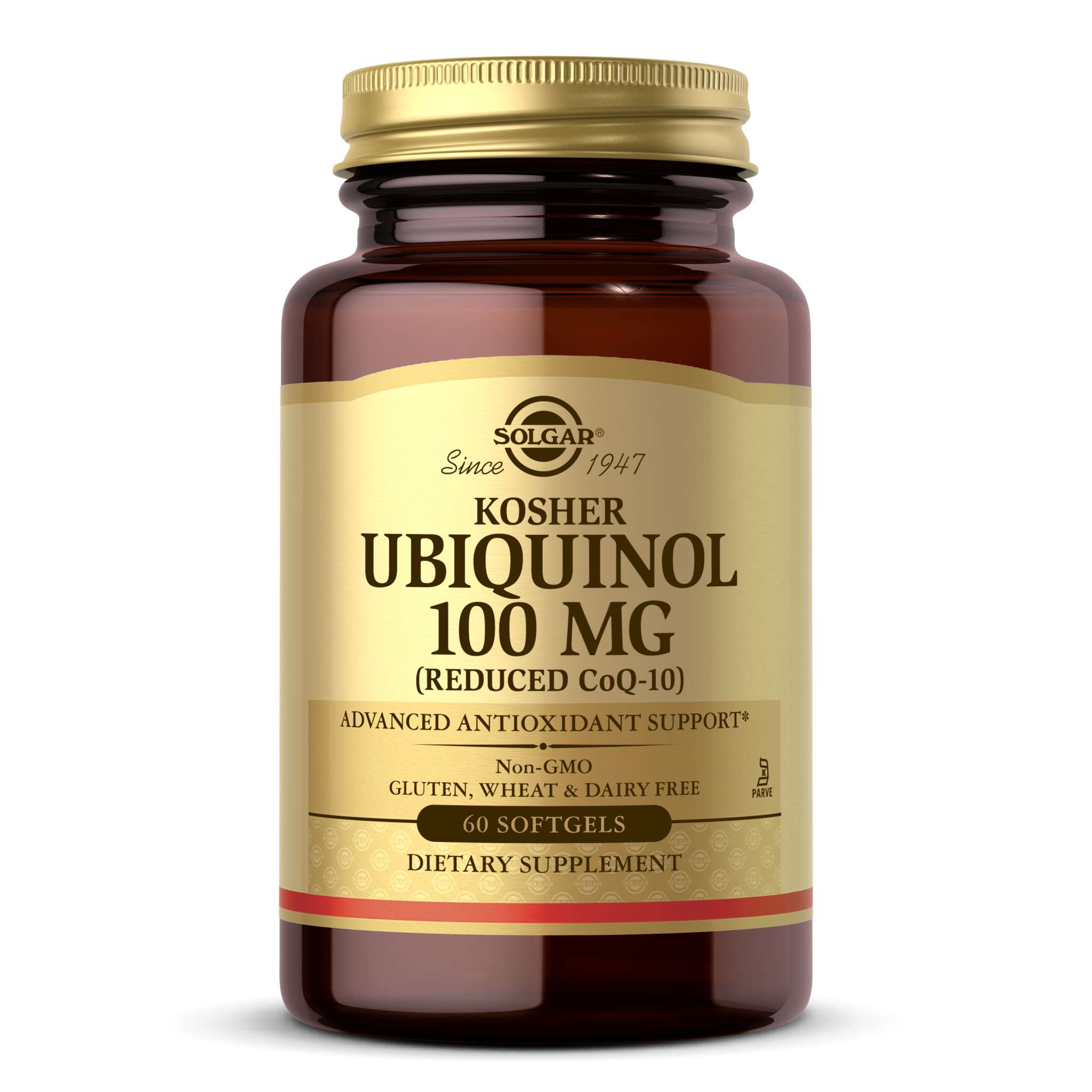 Solgar - Ubiquinol 100 mg Kosher softgel