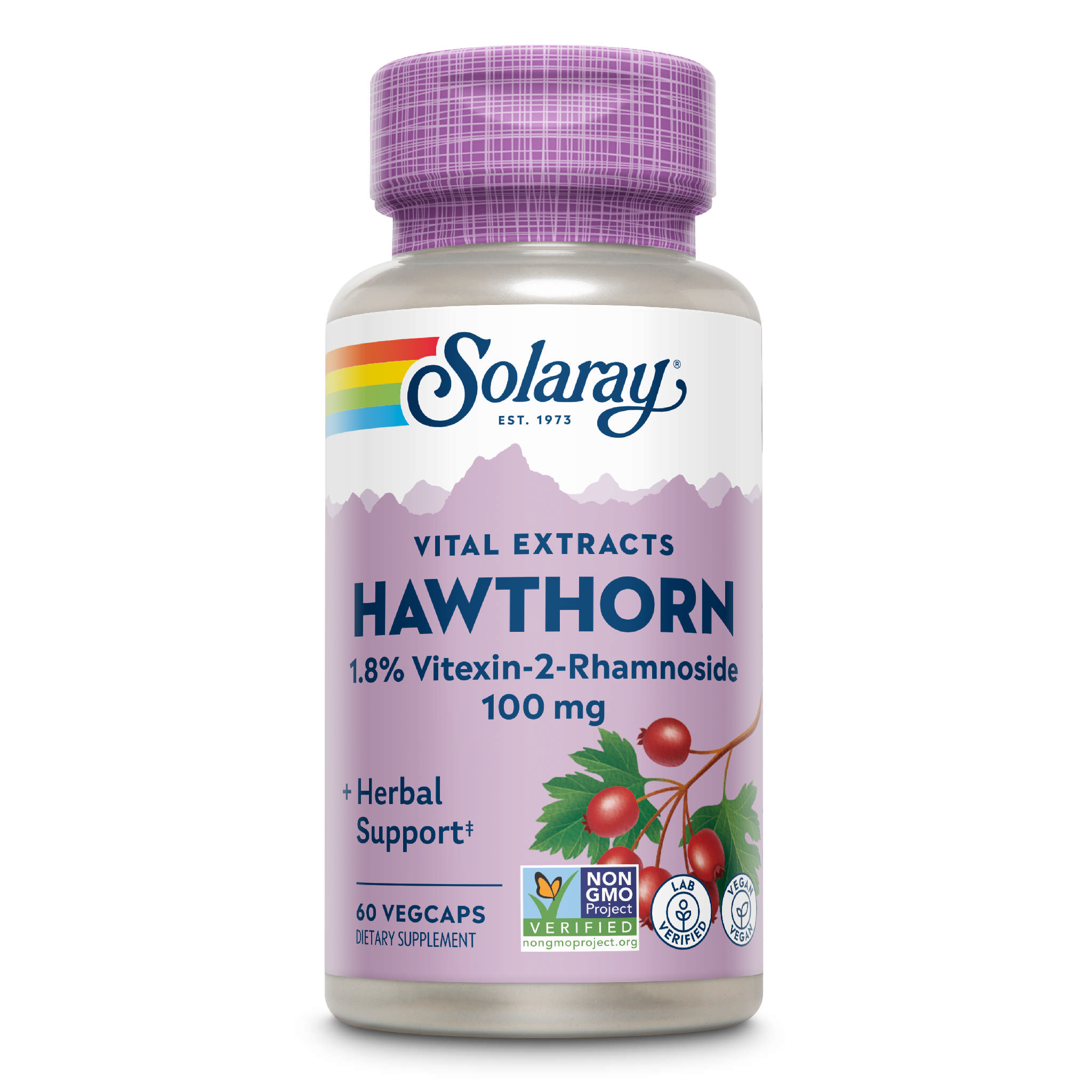 Solaray - Hawthorn Ext 100 cap