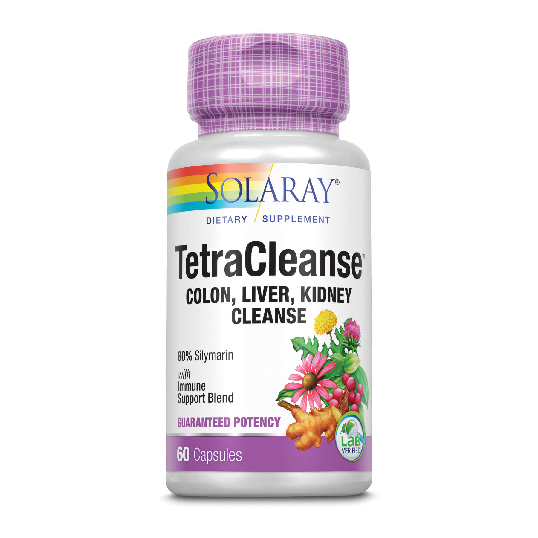 Solaray - Tetra Cleanse cap