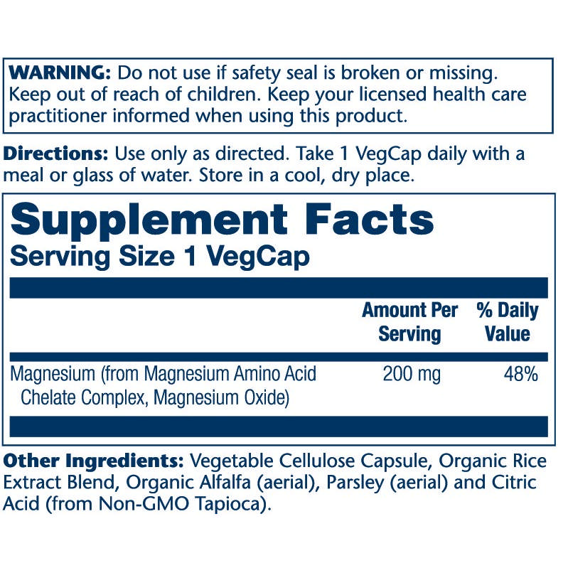 Solaray - Magnesium 200 mg