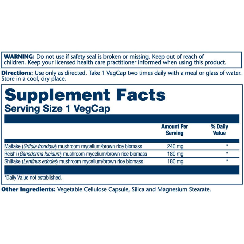 Solaray - Mushroom Immune Complex Fermen