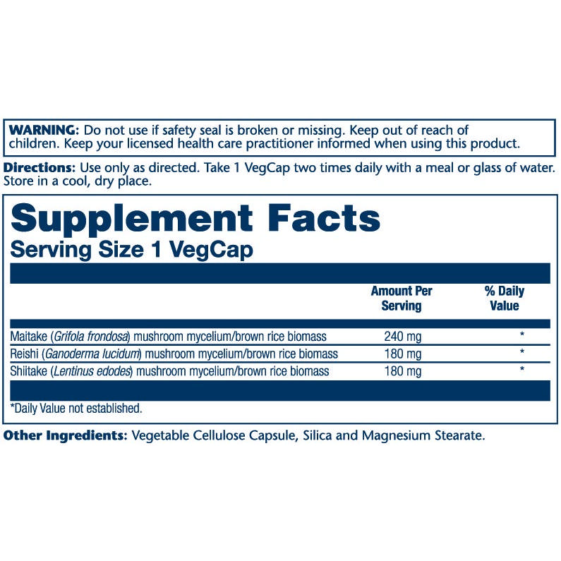 Solaray - Mushroom Immune Complex Fermen