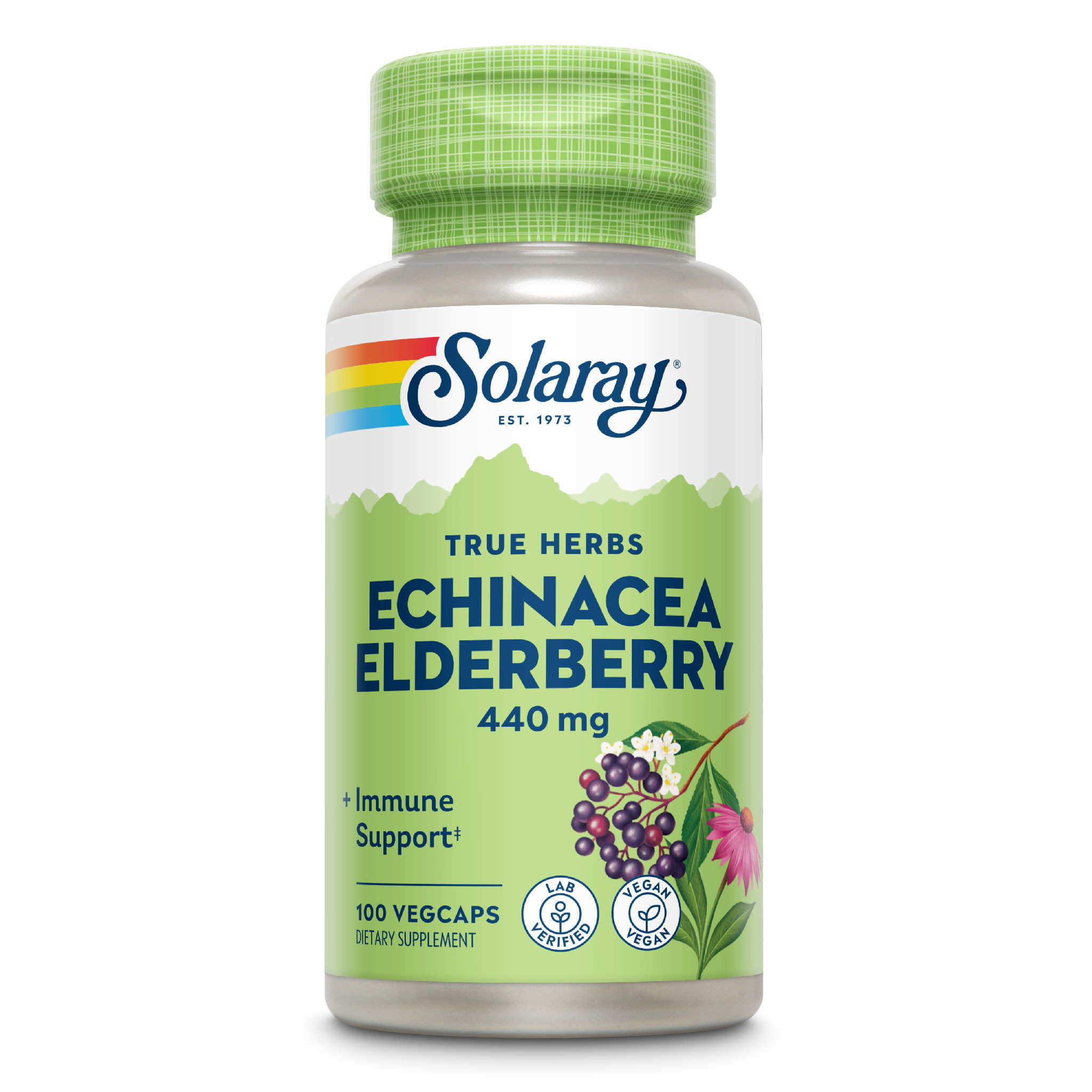 Solaray - Echinacea Elderberry