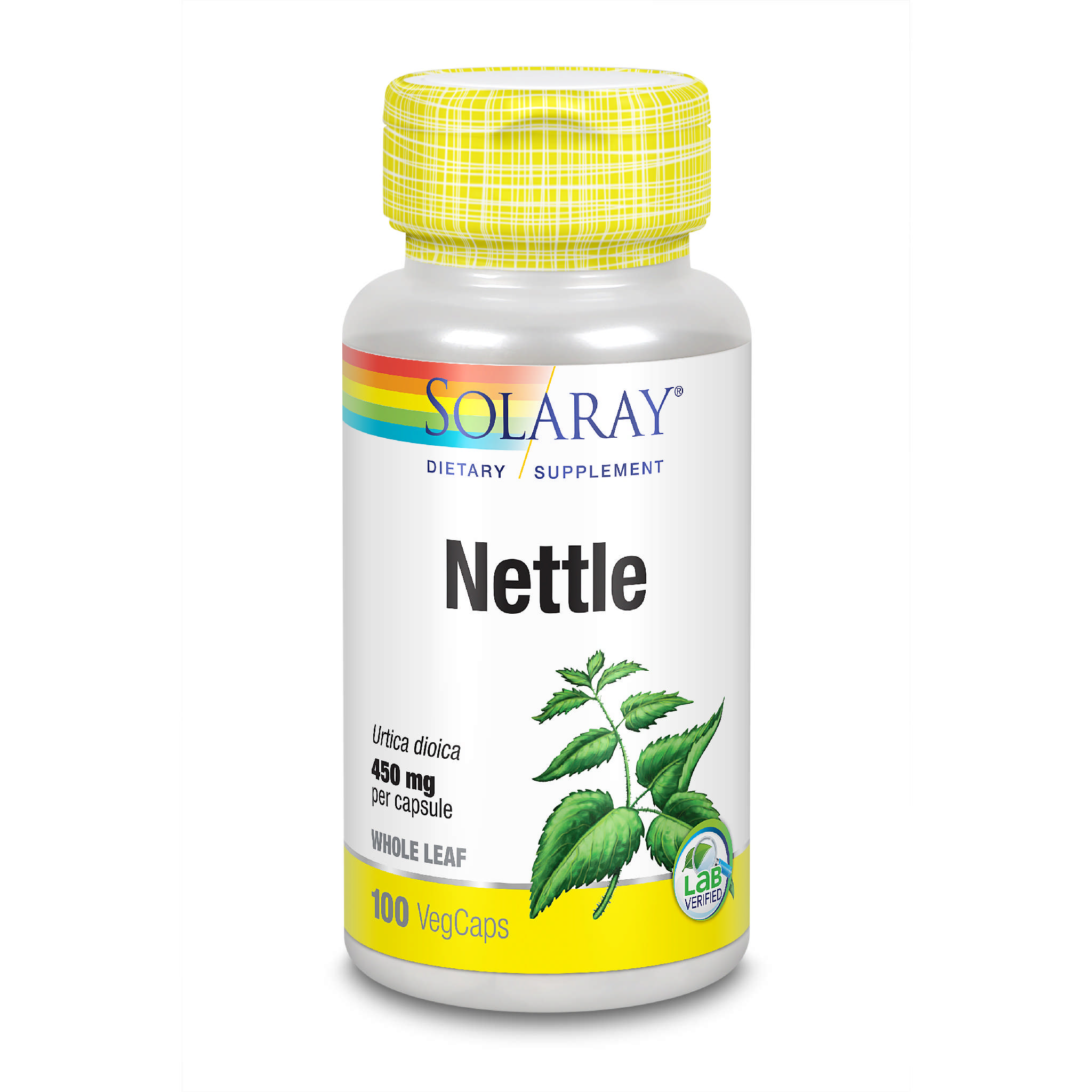 Solaray - Nettle Lf Organic 900 mg