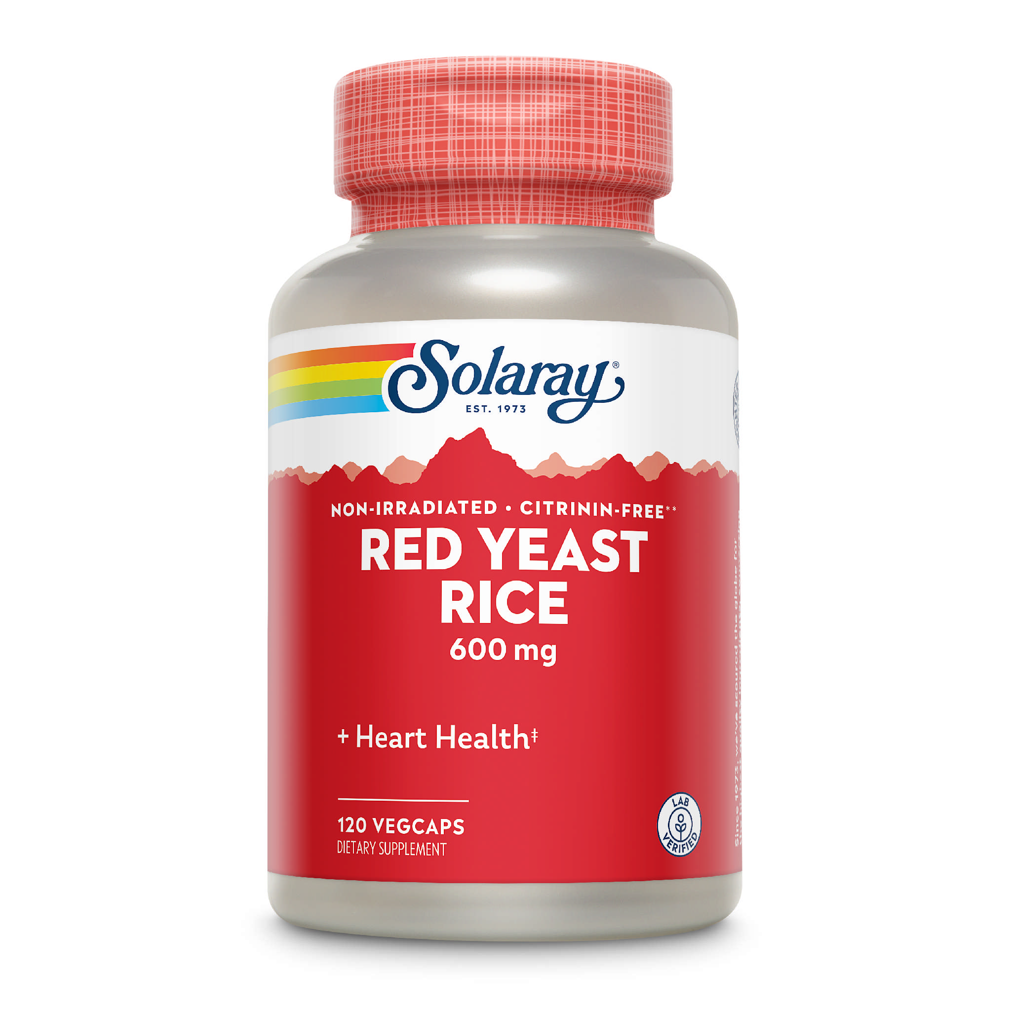 Solaray - Red Yeast Rice 600 mg