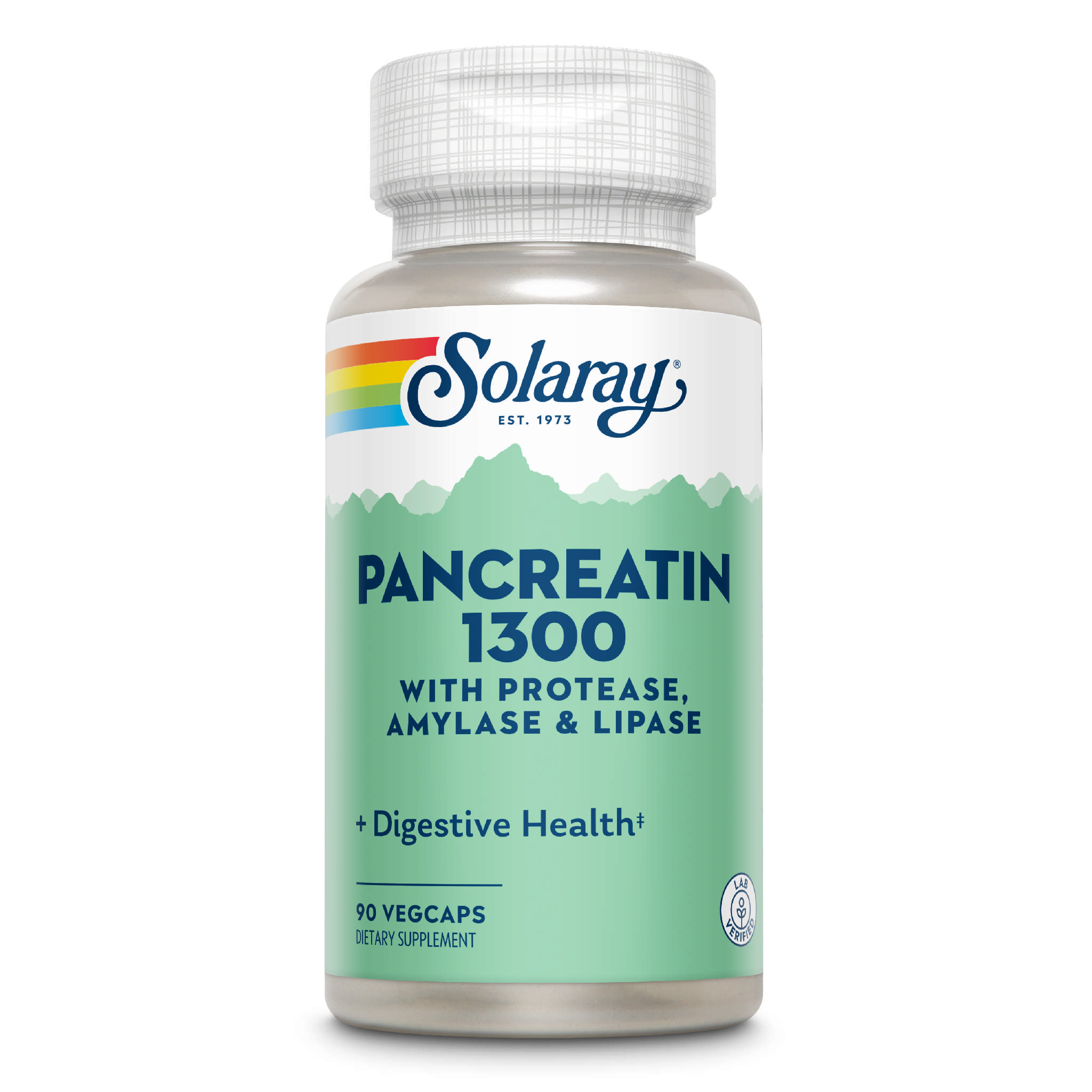 Solaray - Pancreatin 1300 mg