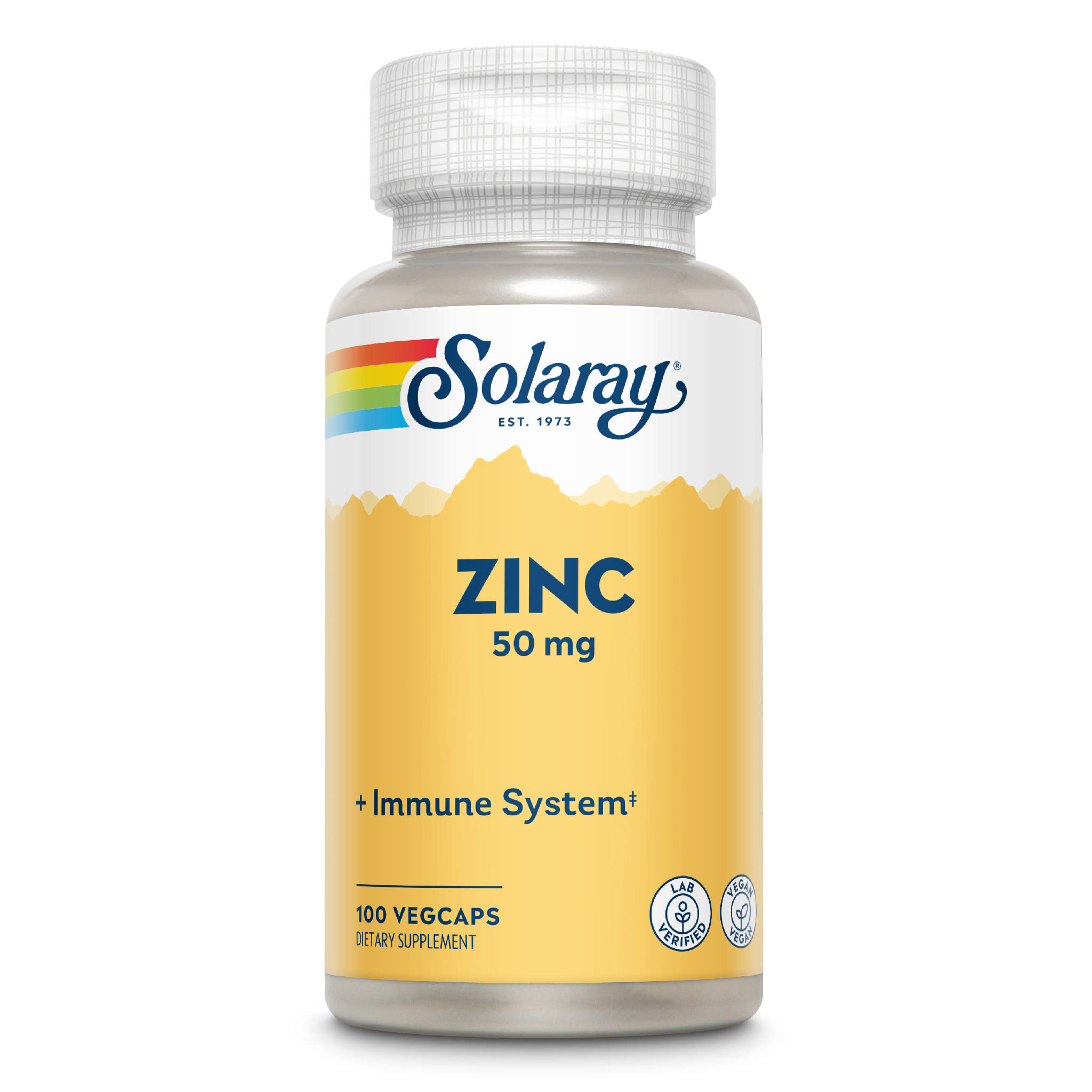Solaray - Zinc 50 mg