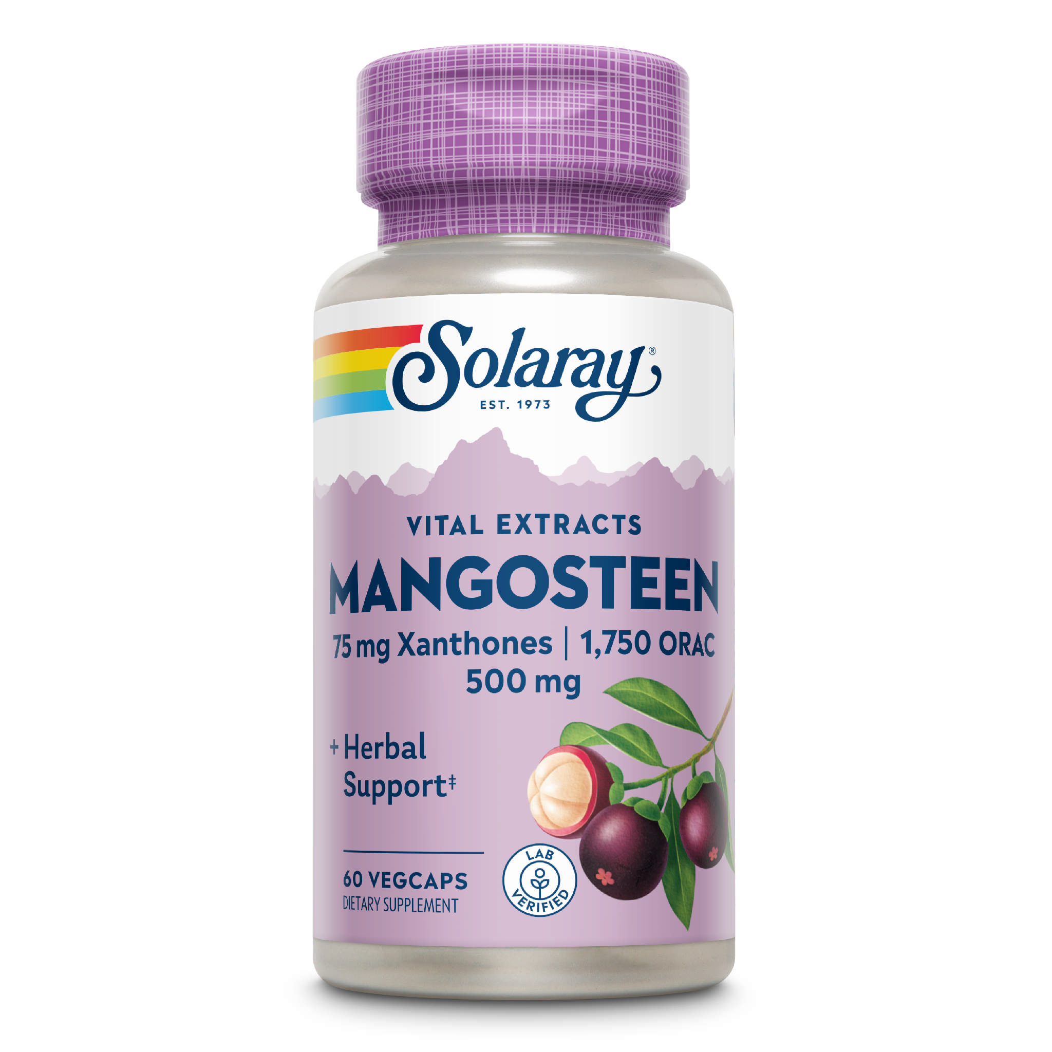 Solaray - Mangosteen Ext 500 mg