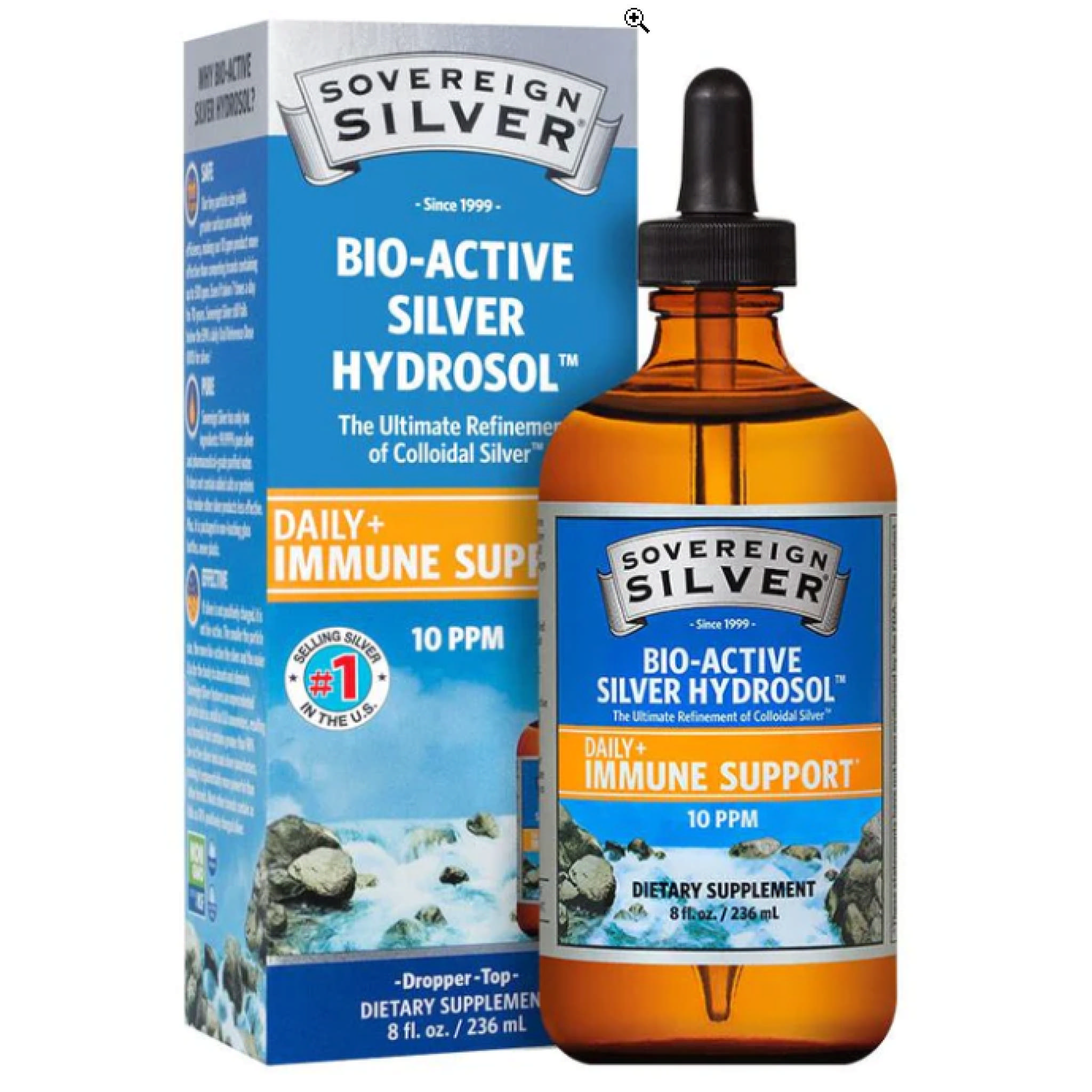 Sovereign Silver - Colloidal Silver 10 Ppm Bioact