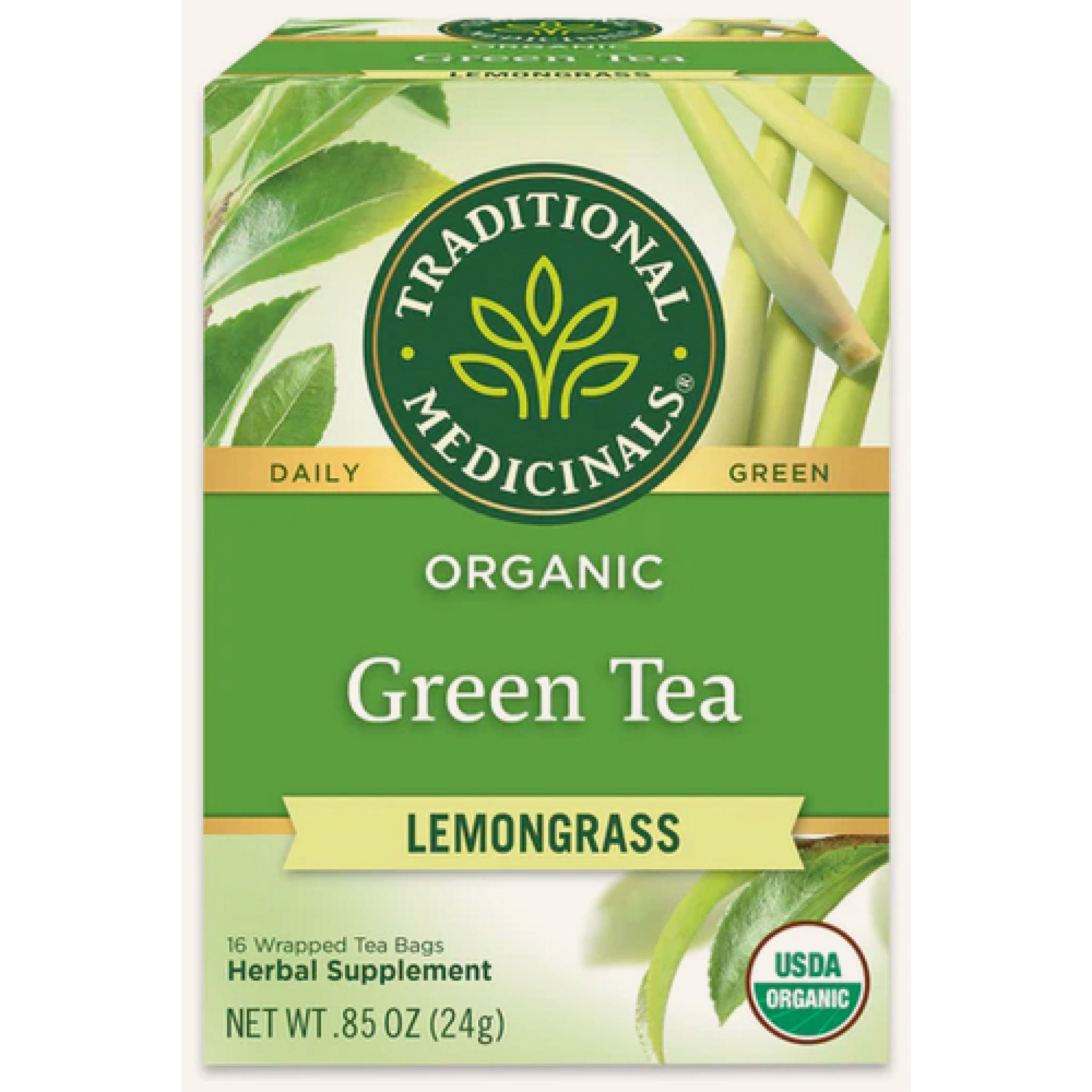 Traditional Medicina - Green Tea Golden Lemongrass