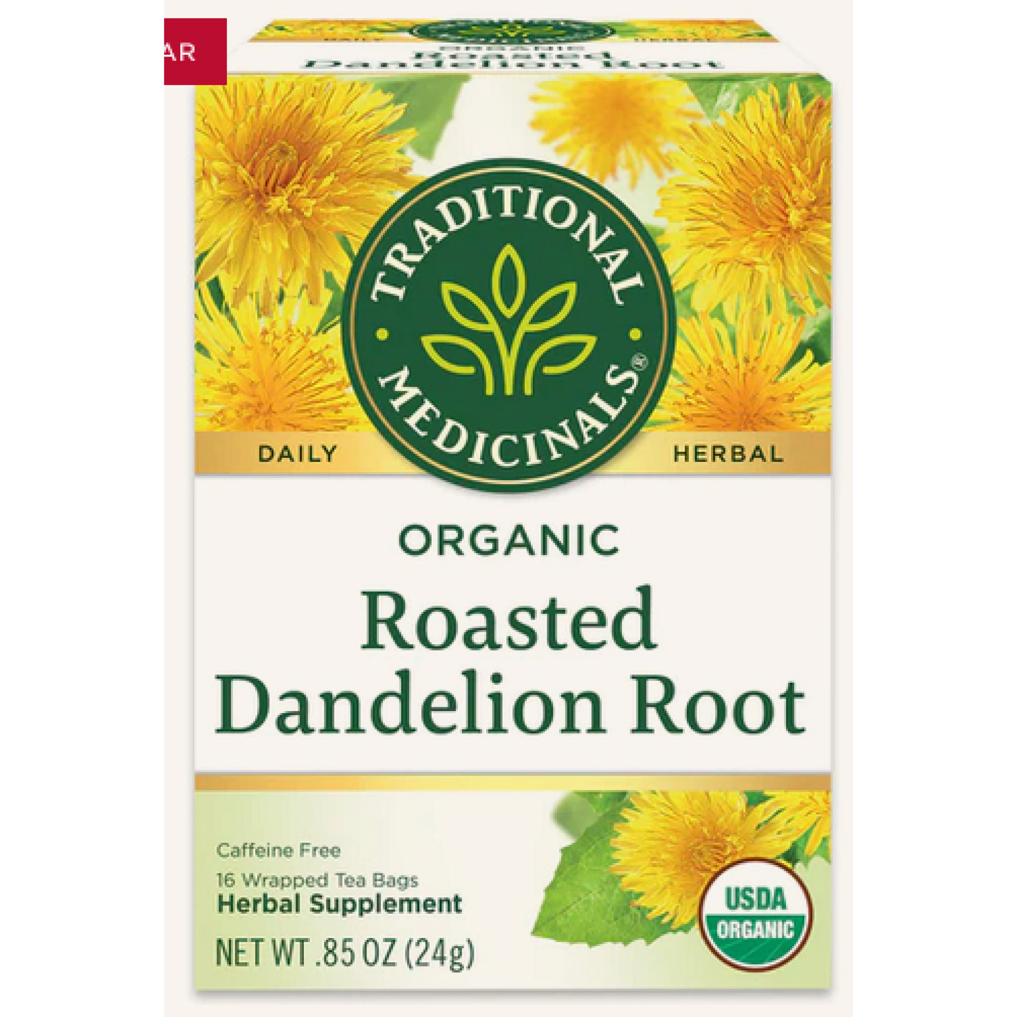 Traditional Medicina - Dandelion Rt Roasted Org Tea