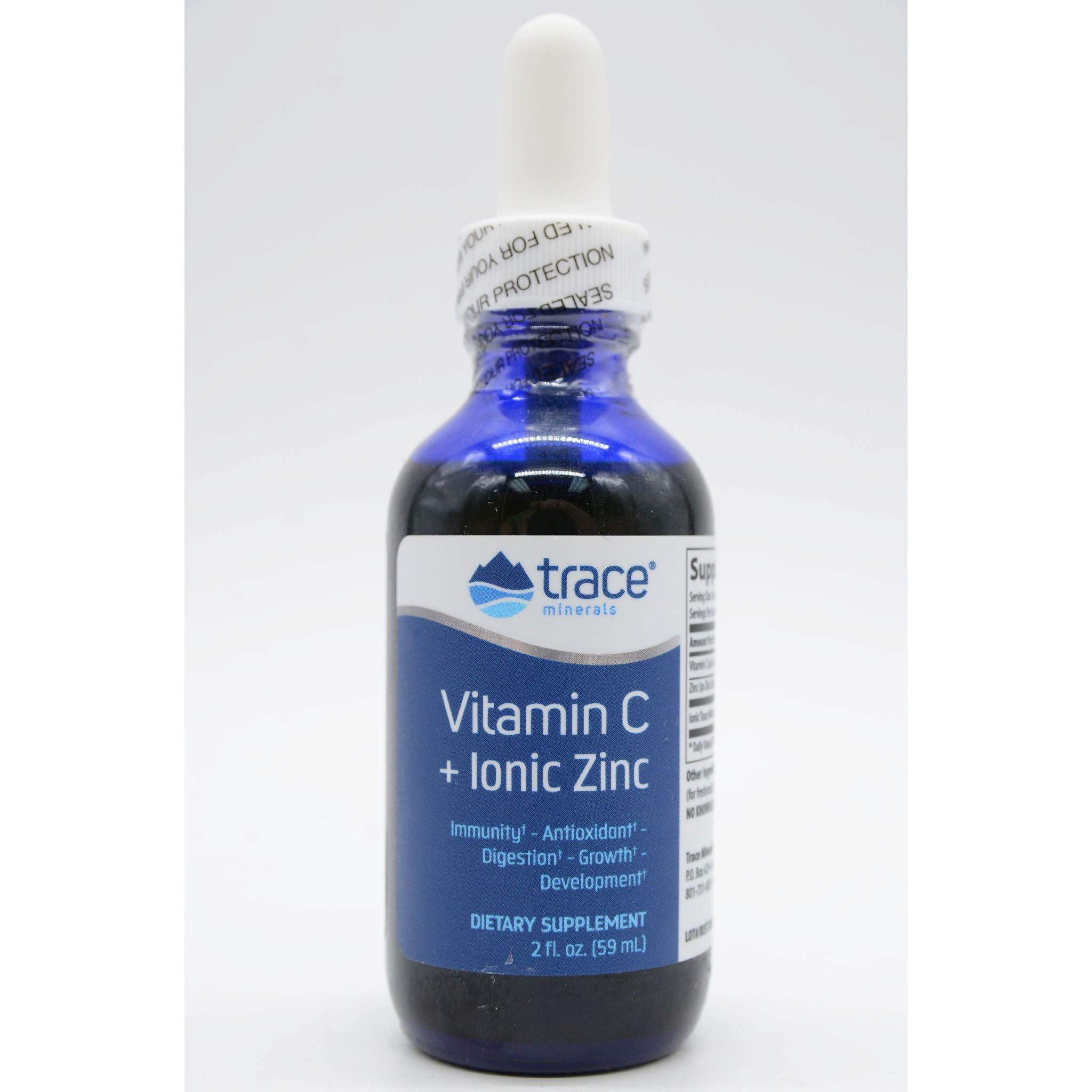 Trace Minerals Resea - C 250 mg + Zinc Ionic liq