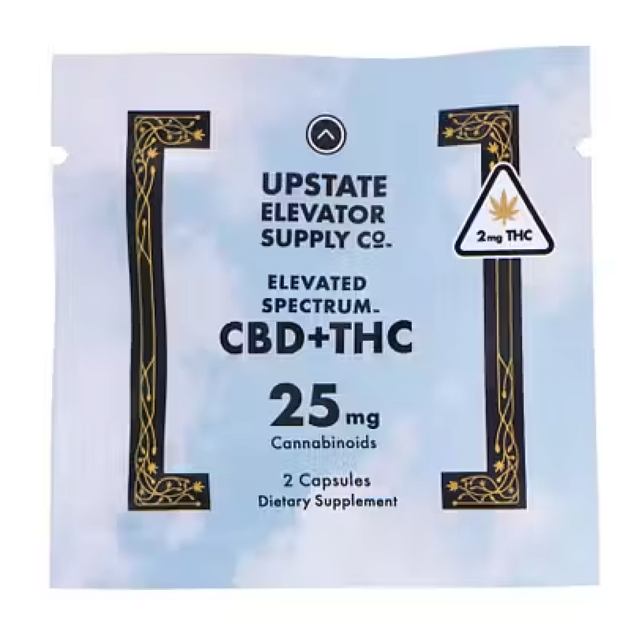 Upstate Elevator - Cbd + Thc cap 25 mg