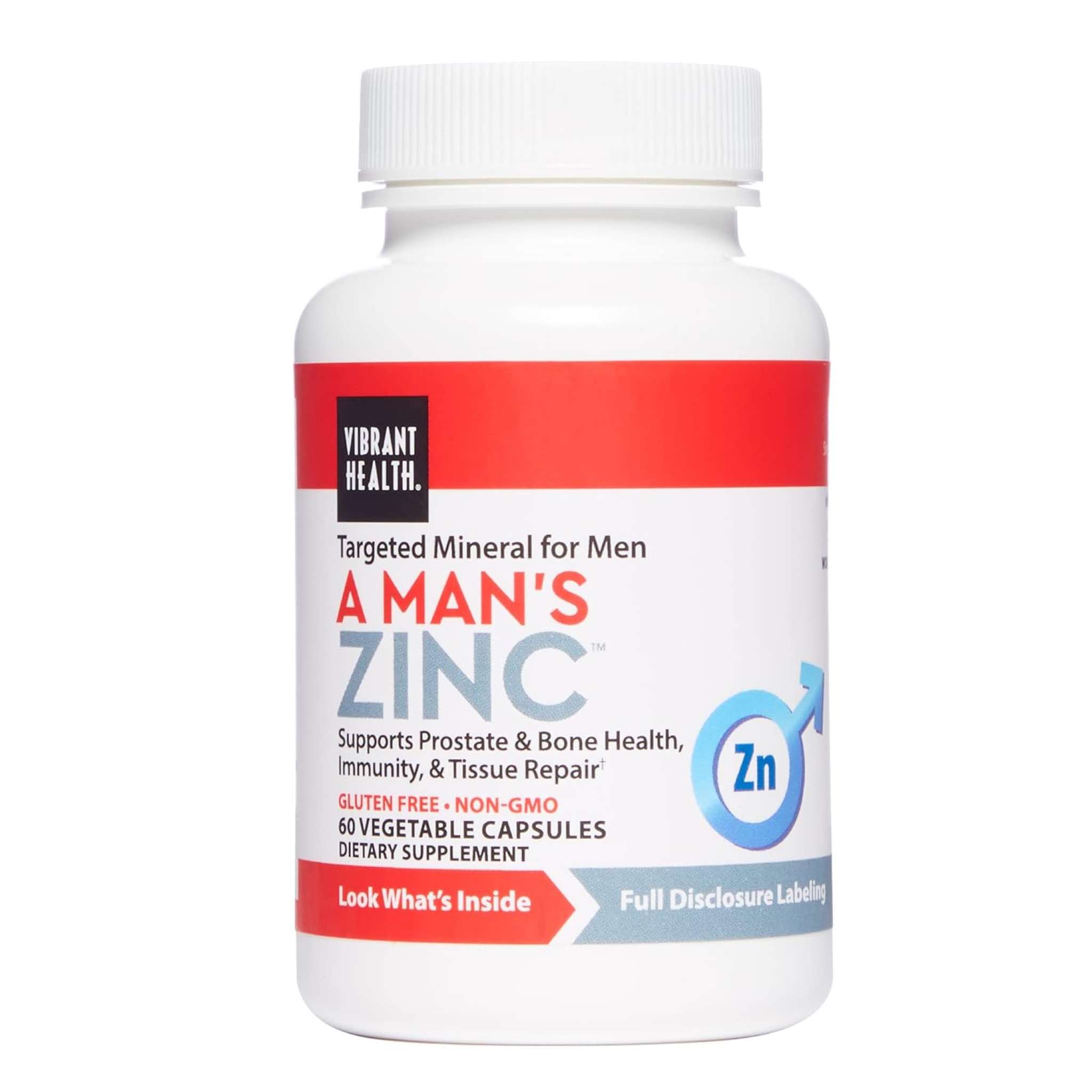 Vibrant Health - A Mans Zinc 30 mg