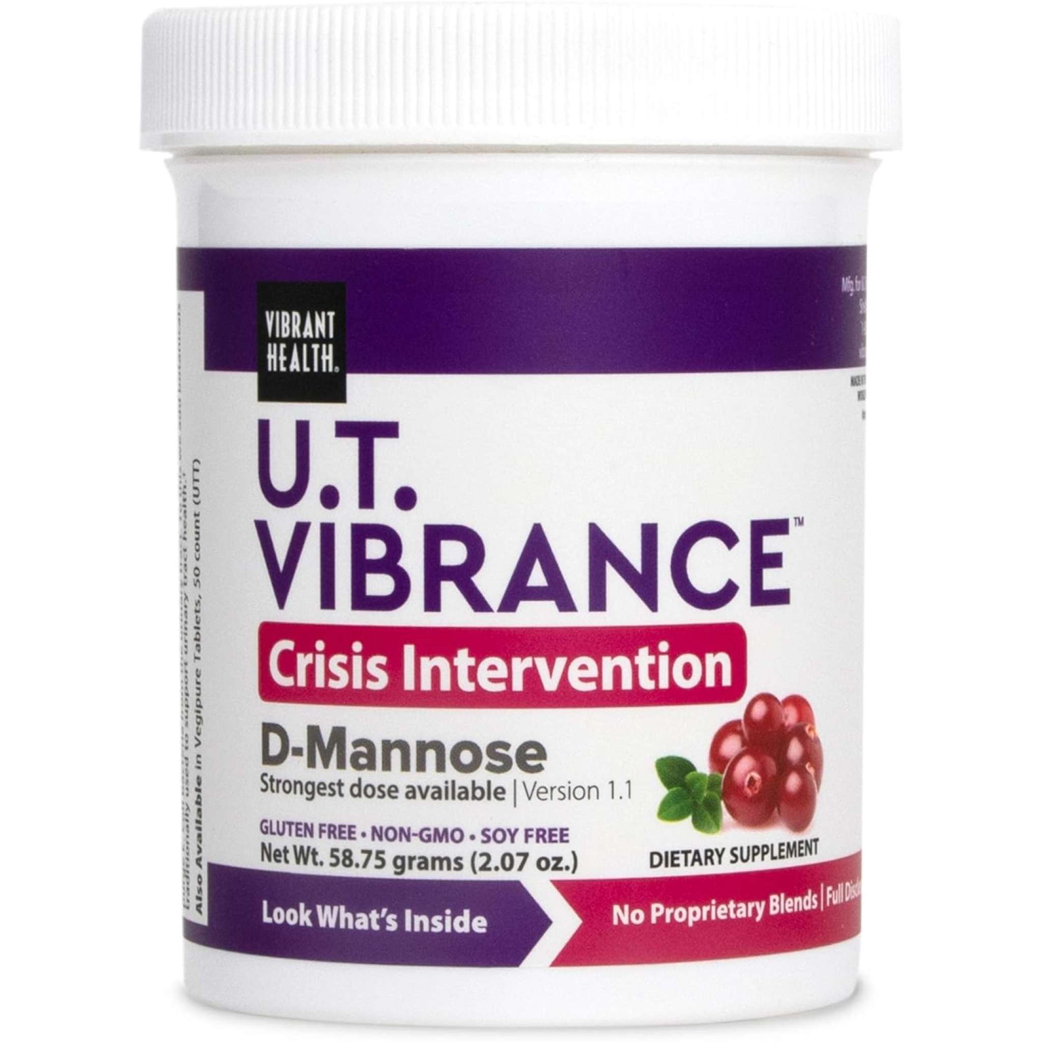 Vibrant Health - Vibrance Ut Mannose powder