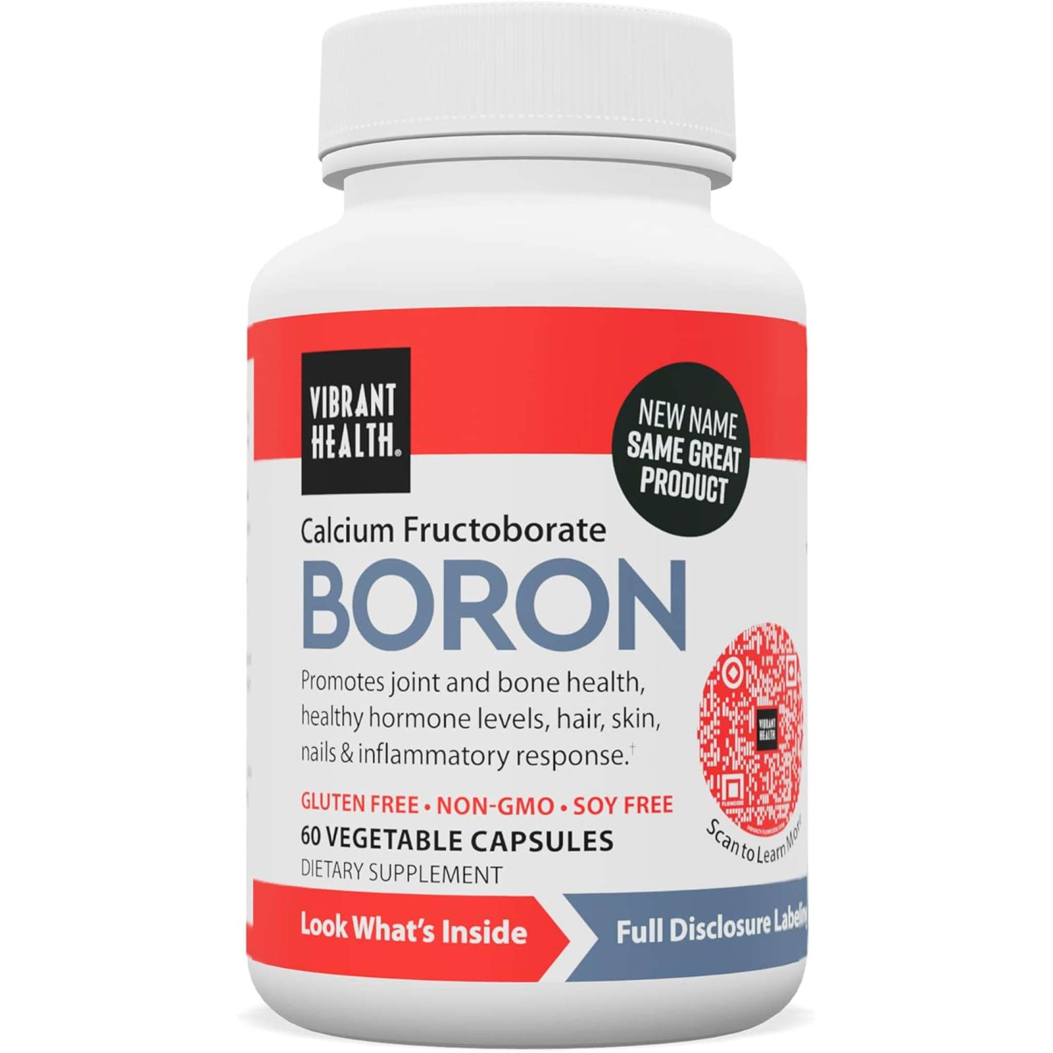 Vibrant Health - Boron 3 mg Super Nat