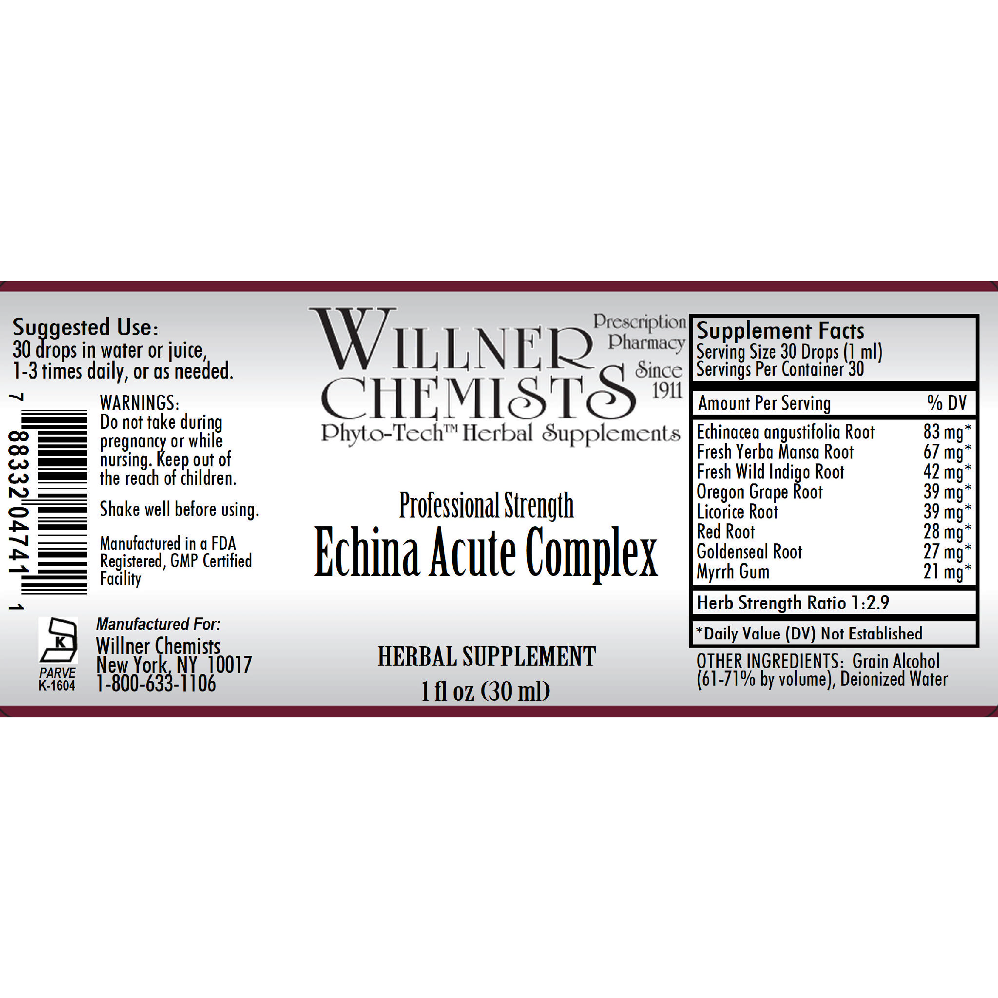 Willner Phyto Tech - Echina Acute Cmp