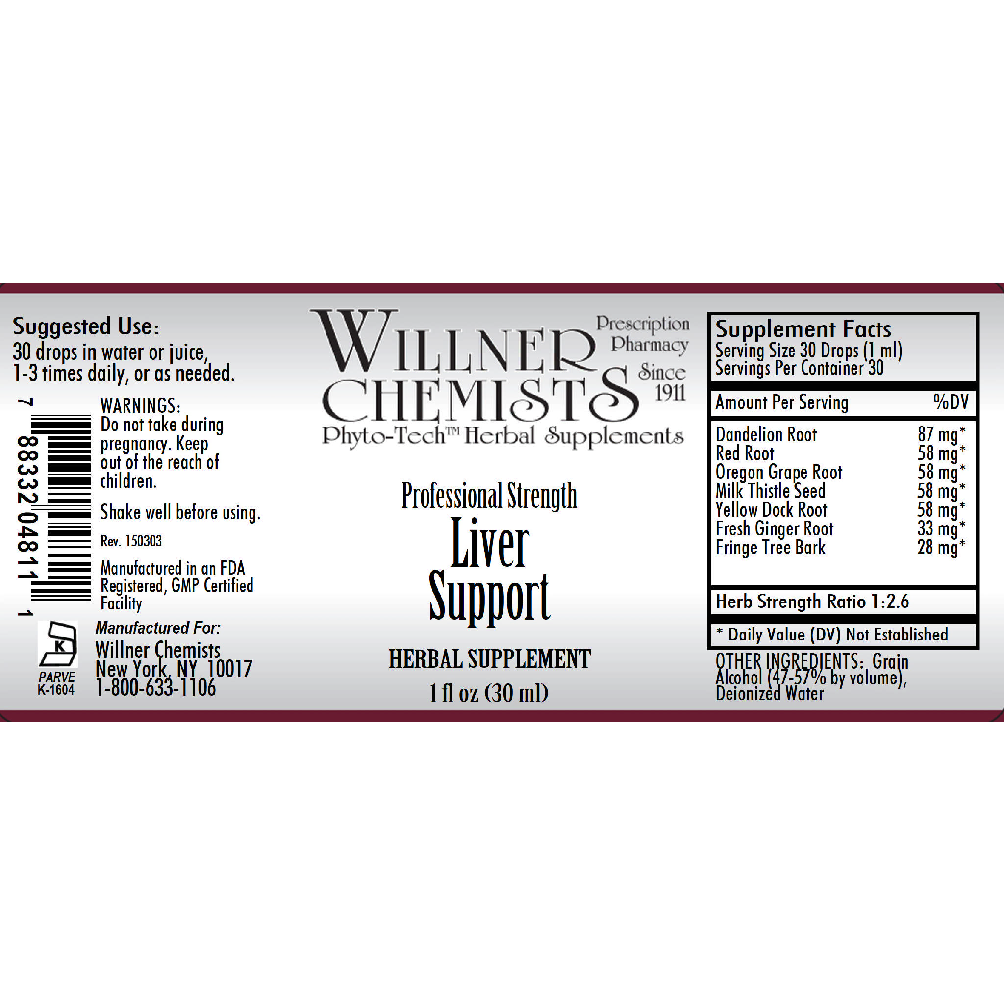 Willner Phyto Tech - Liver Support