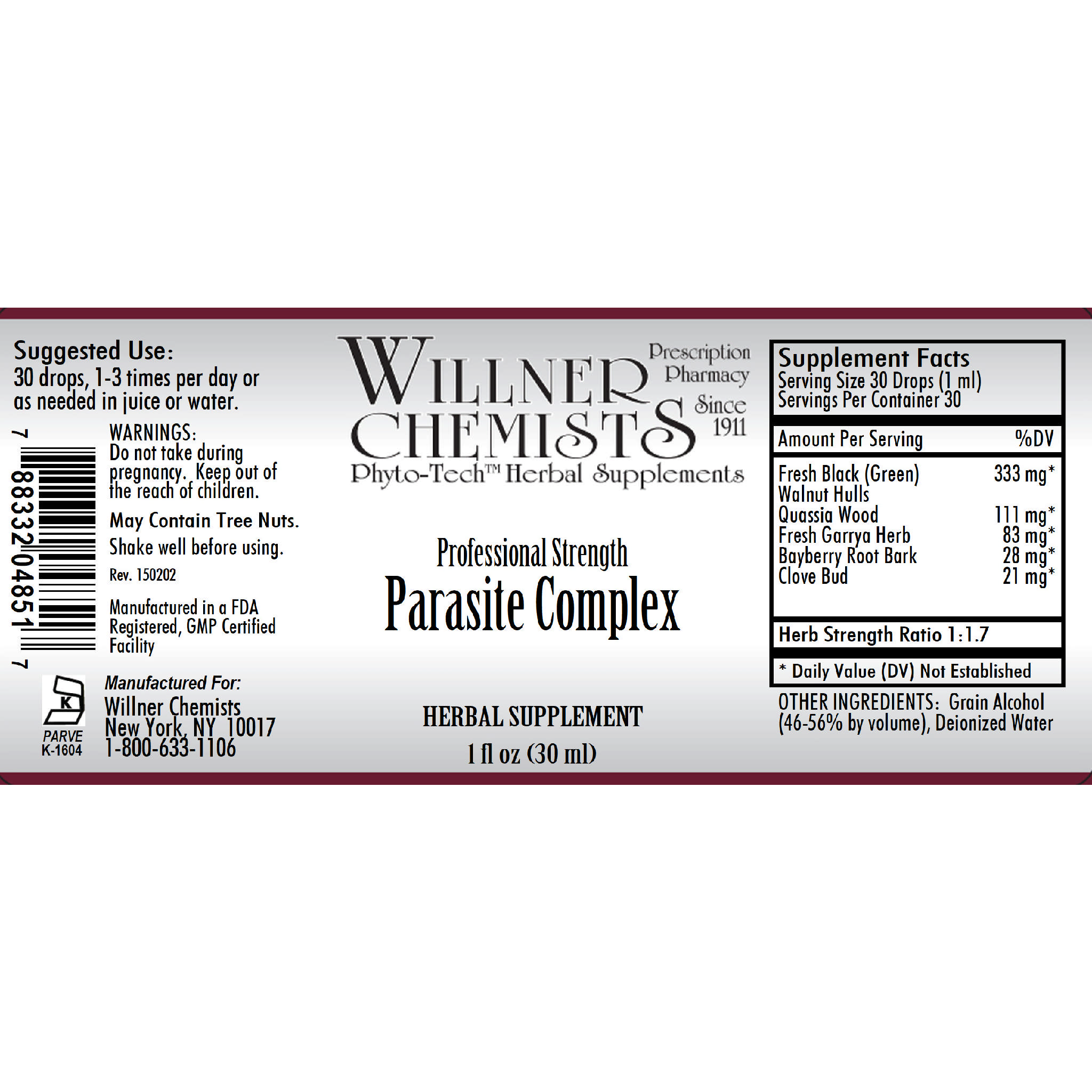 Willner Phyto Tech - Parasite Complex