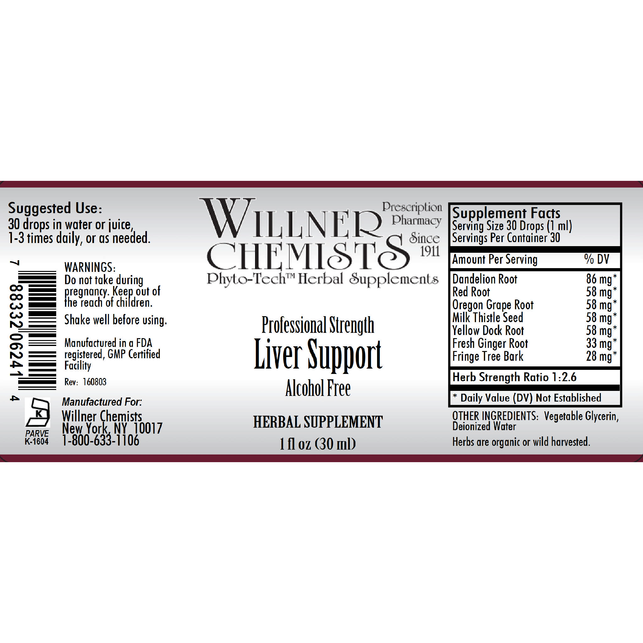 Willner Phyto Tech - Liver Support Af