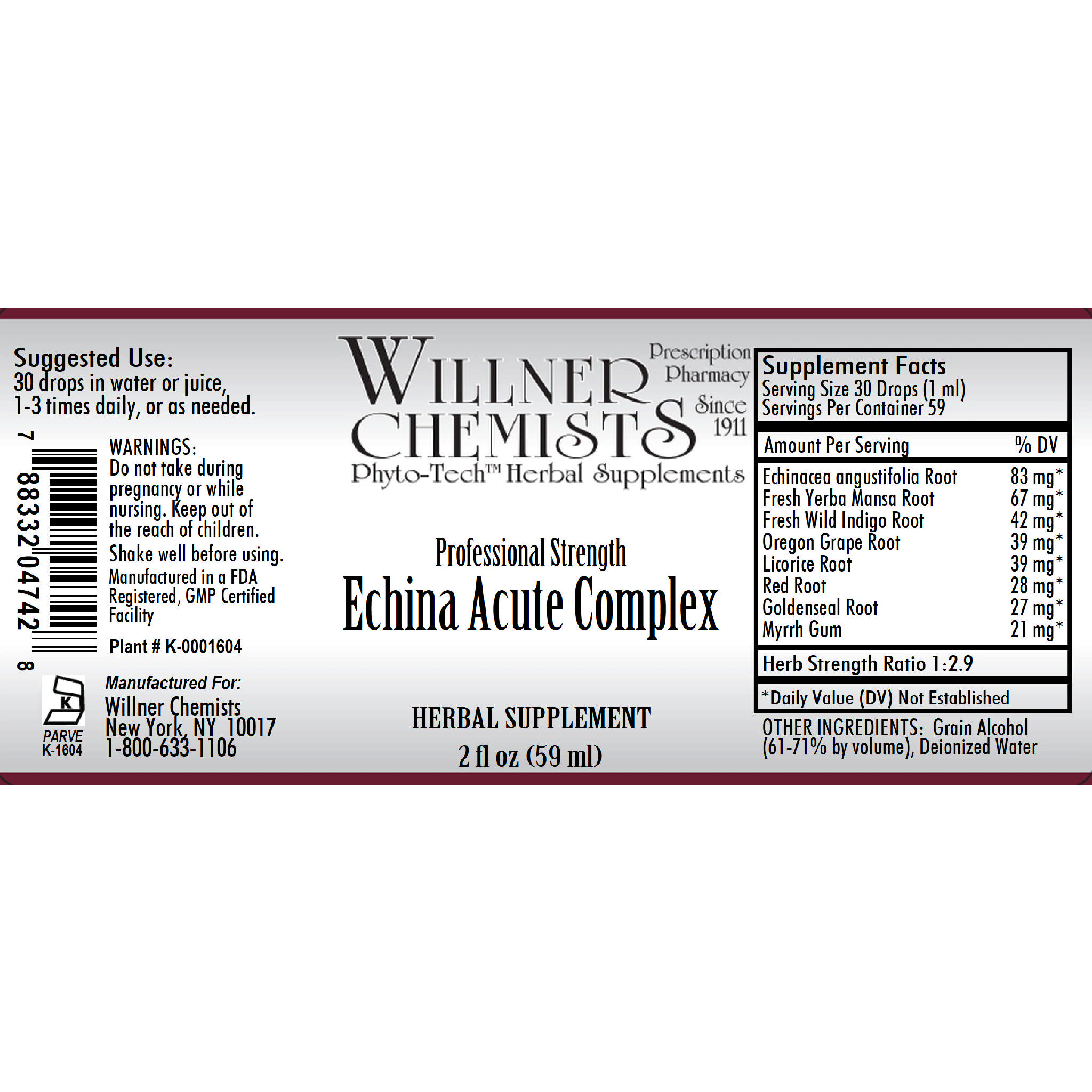 Willner Phyto Tech - Echina Acute Cmp