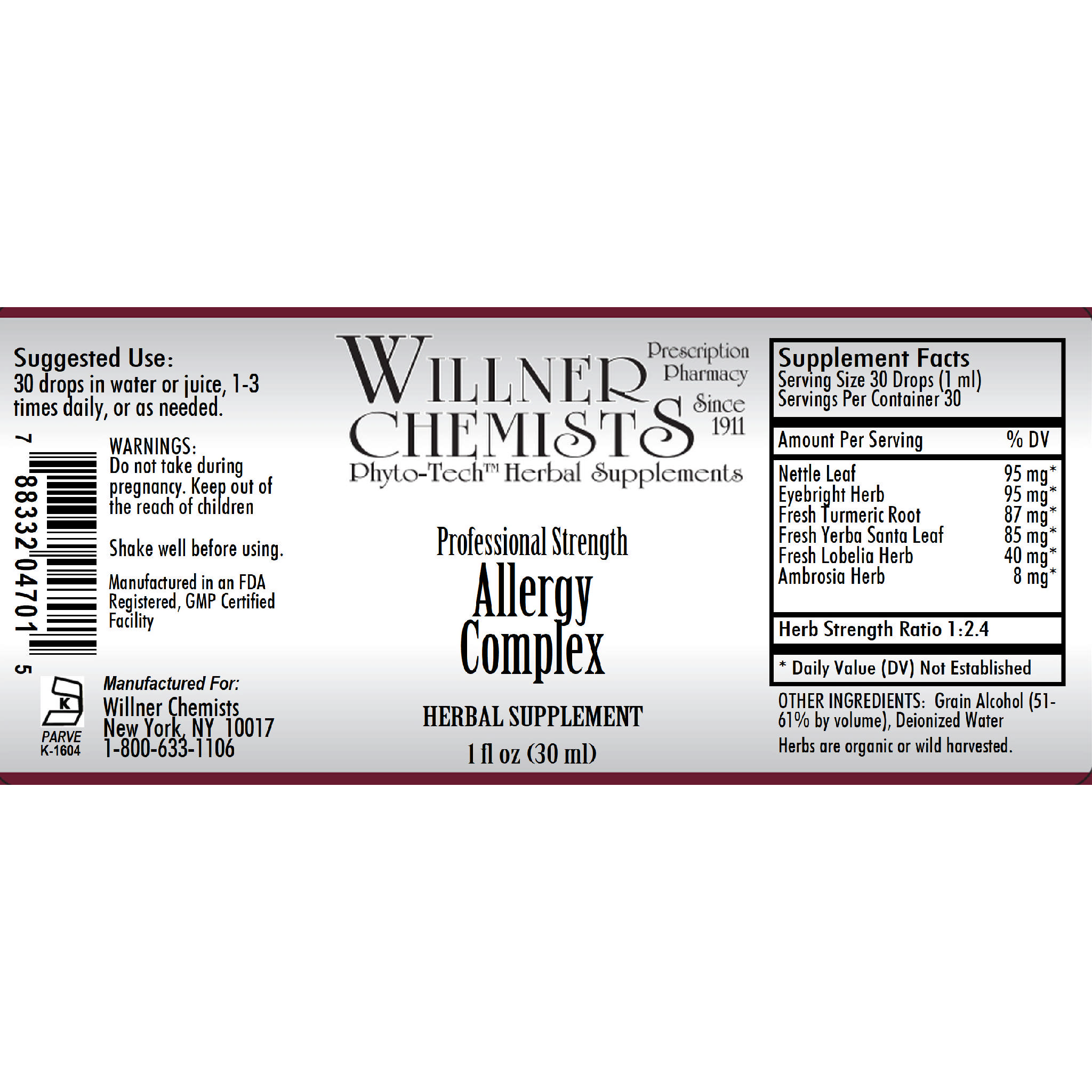 Willner Phyto Tech - Allergy Complex