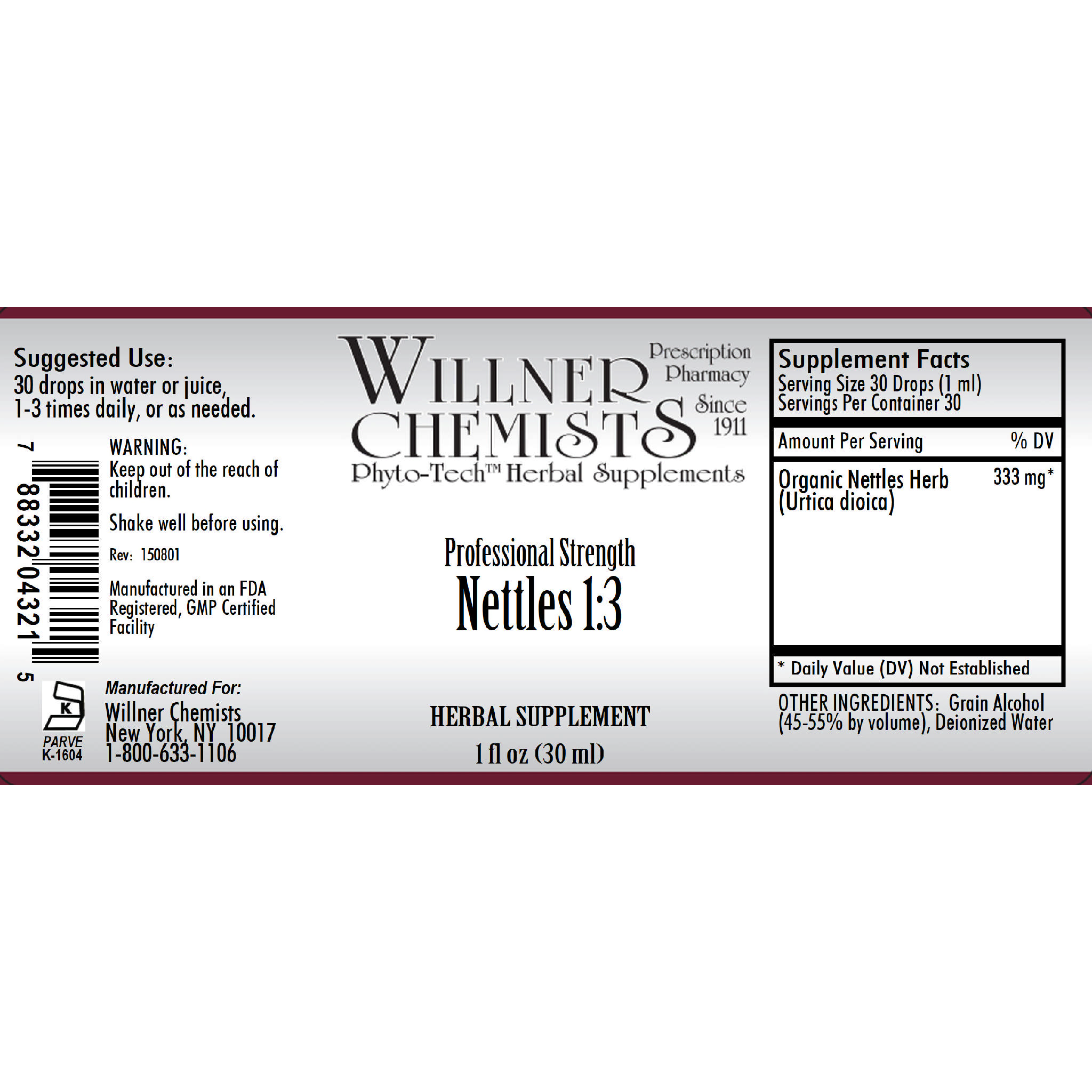 Willner Phyto Tech - Nettles 1:3