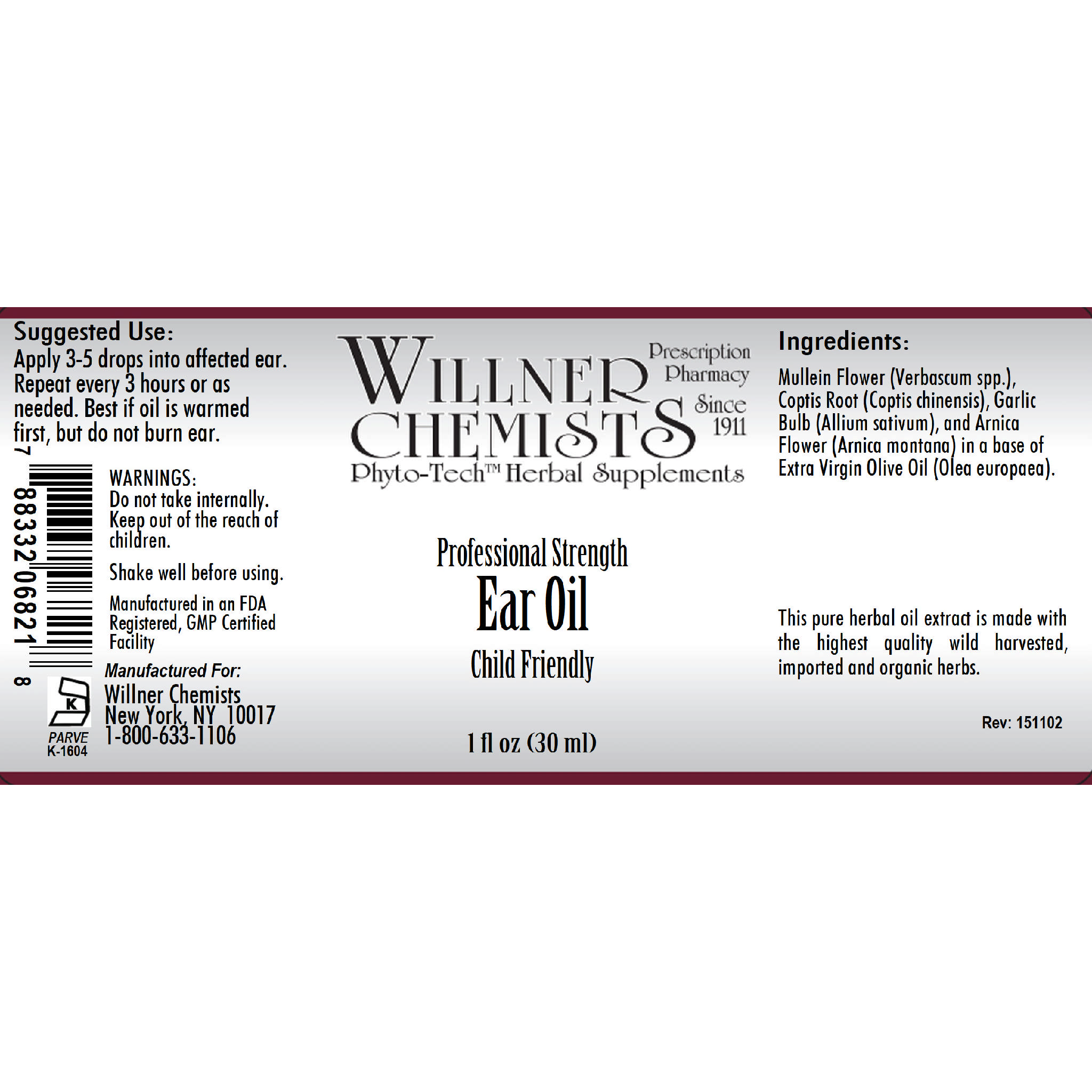 Willner Phyto Tech - Ear Oil Child Friendly