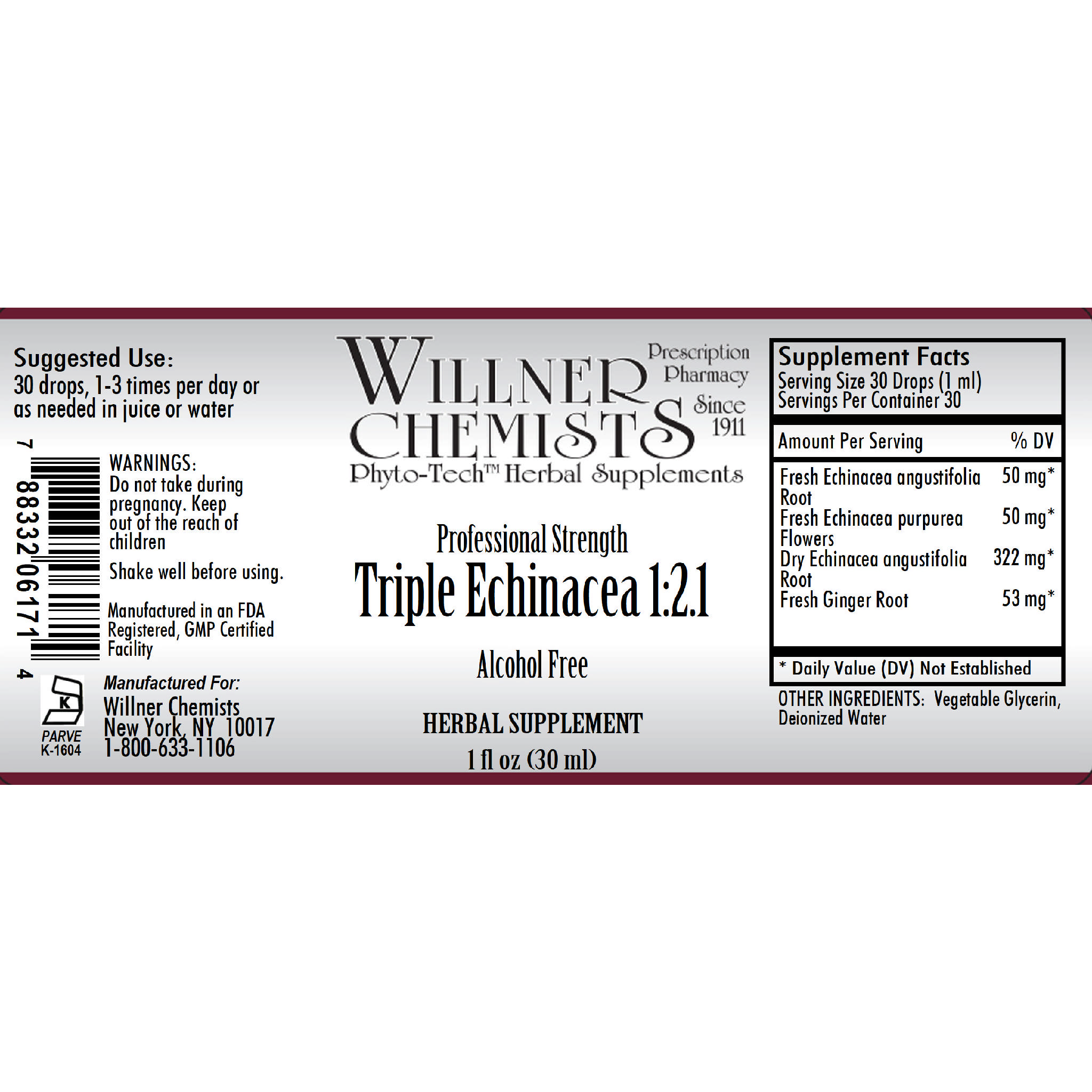 Willner Phyto Tech - Echinacea Triple 1:2.1 Af