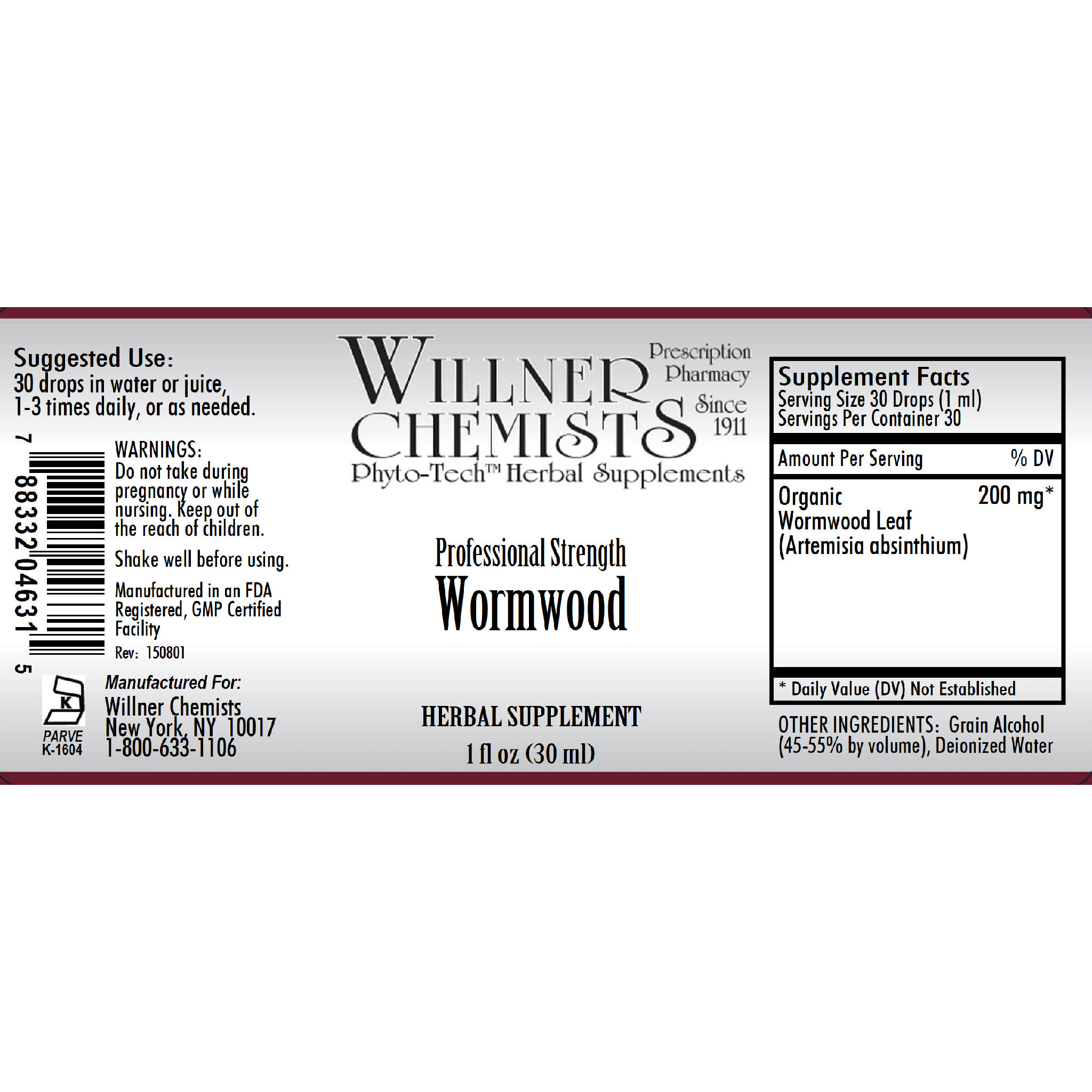 Willner Phyto Tech - Wormwood