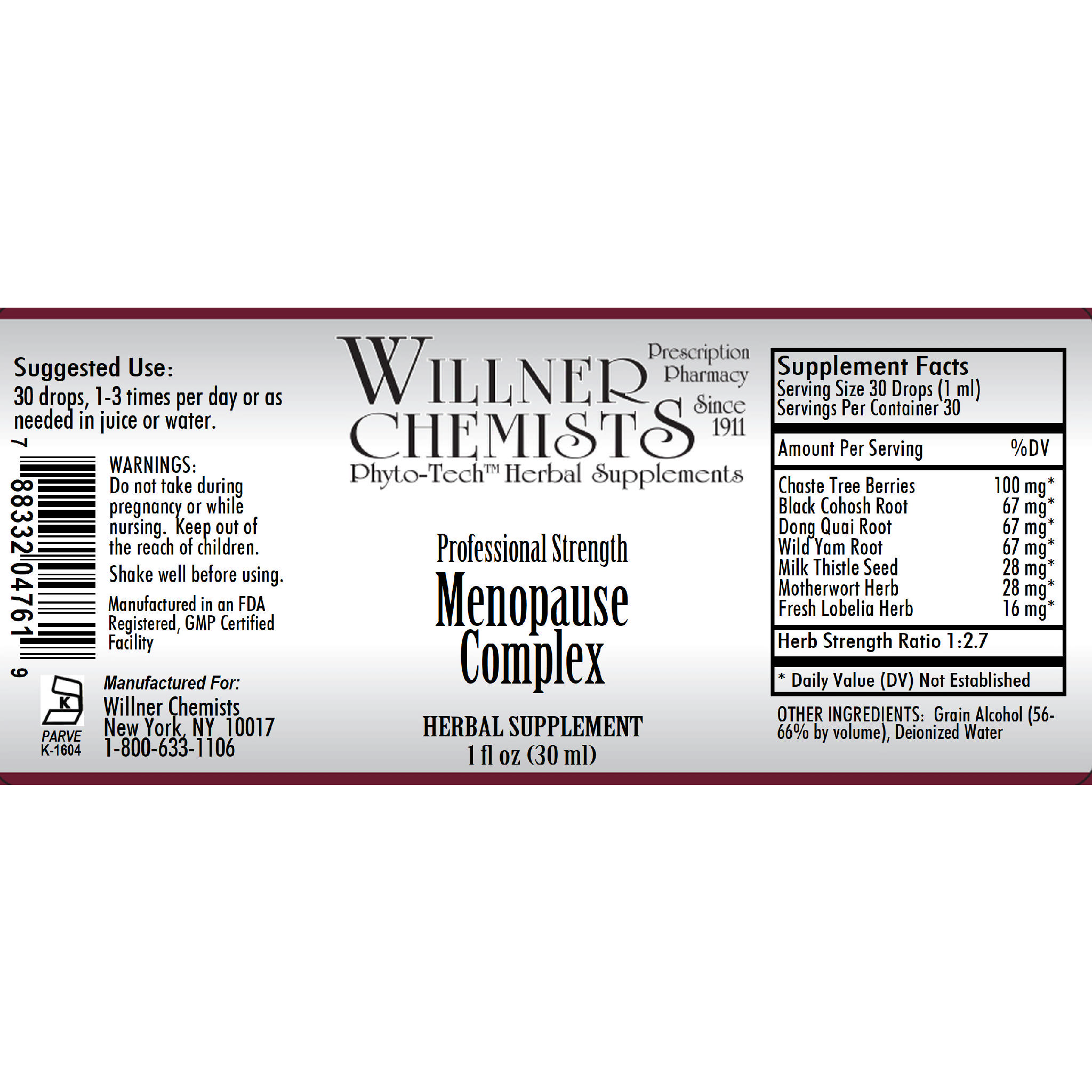 Willner Phyto Tech - Menopause Complex