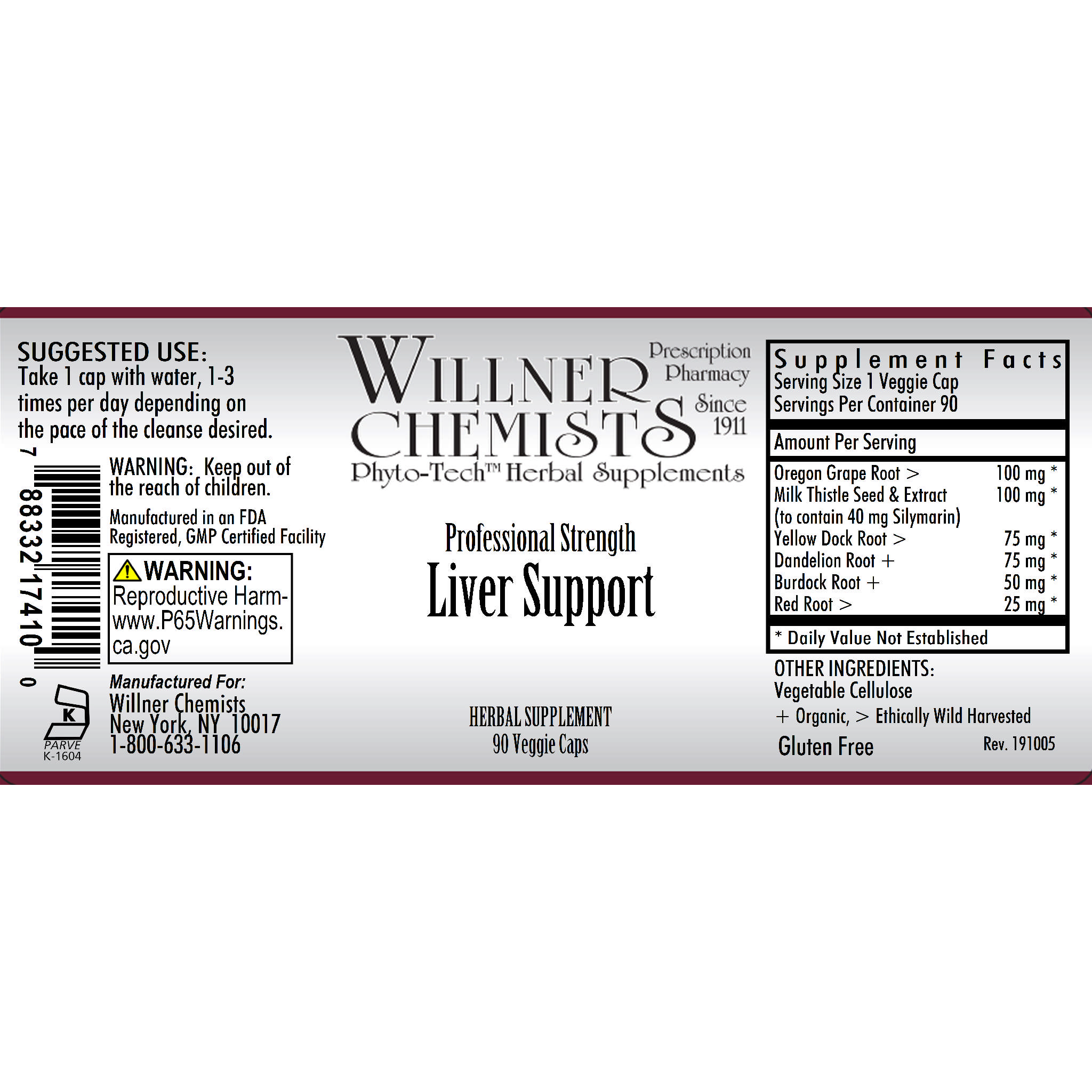 Willner Phyto Tech - Liver Support vCap