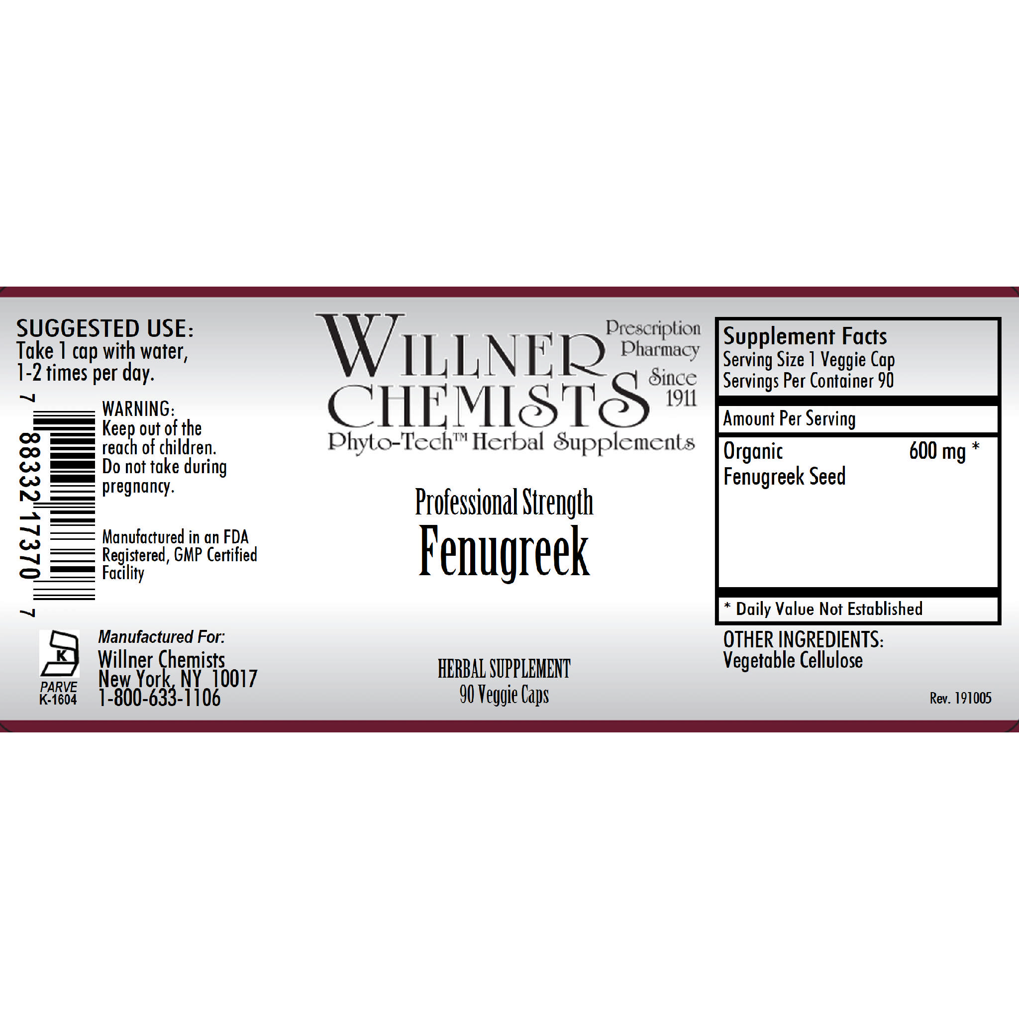 Willner Phyto Tech - Fenugreek vCap