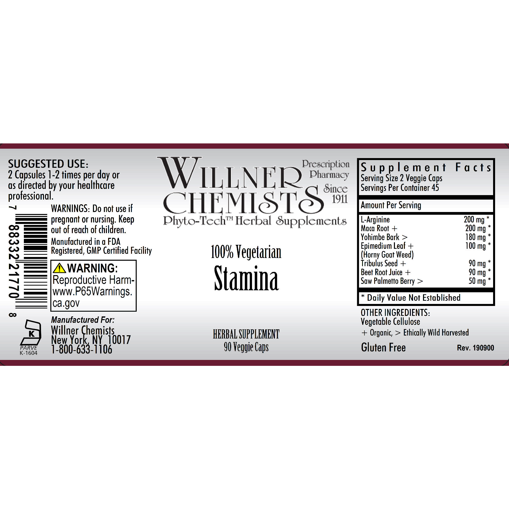 Willner Phyto Tech - Stamina vCap