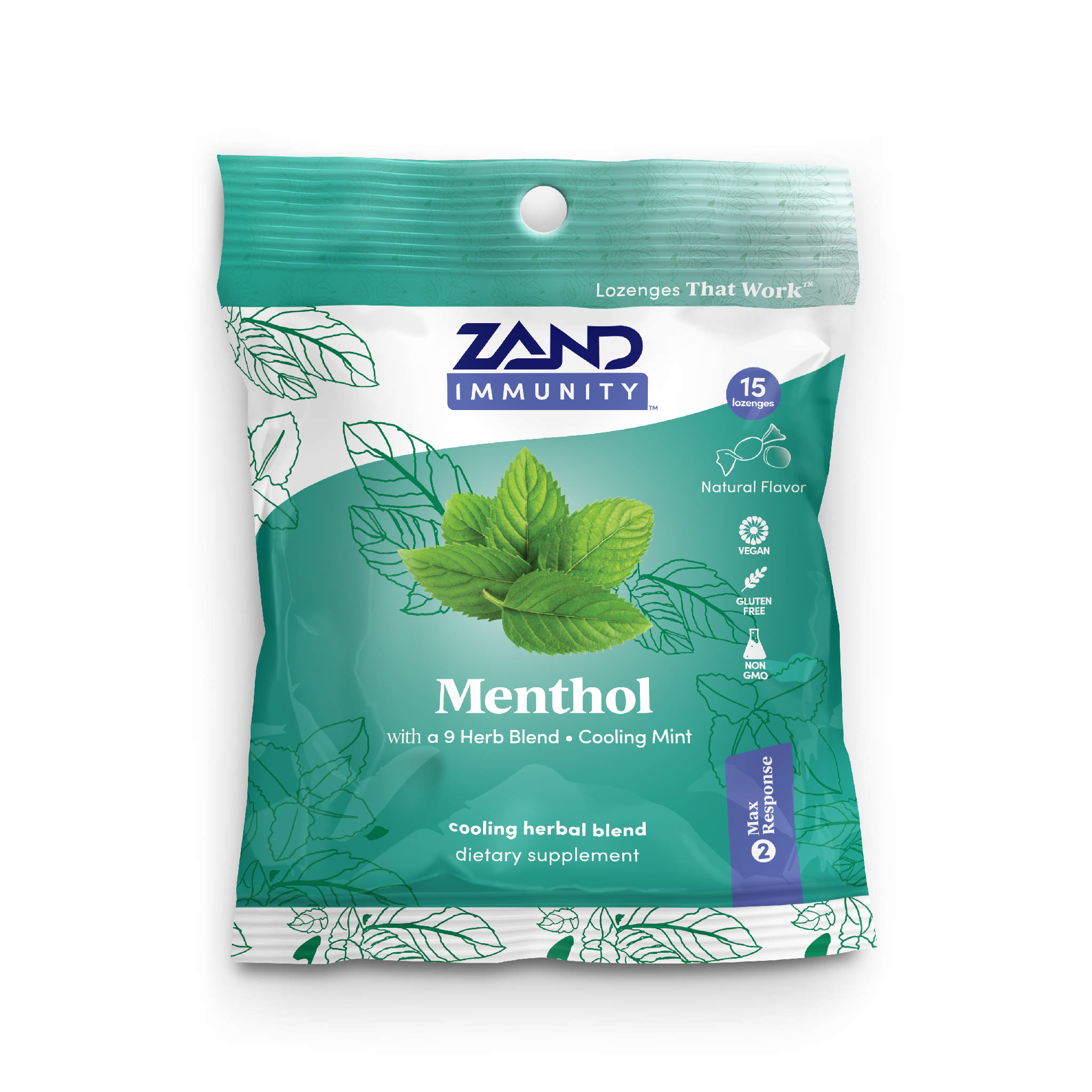 Zand Herbal Formulas - Herbal Lozenges Mint Menthol